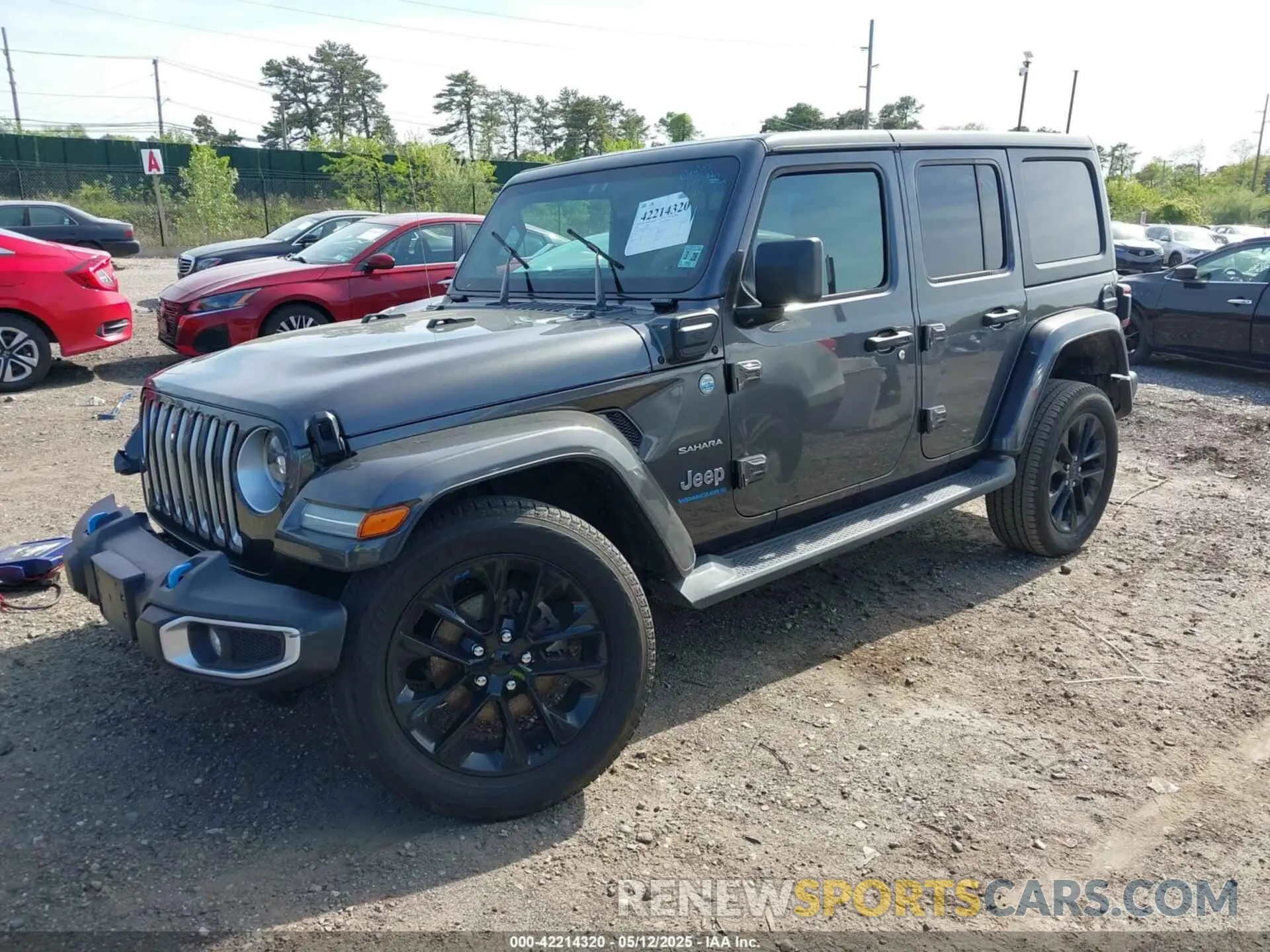 2 fotografías del automóvil dañado 1C4JJXP69PW684803 JEEP WRANGLER 4XE 2023