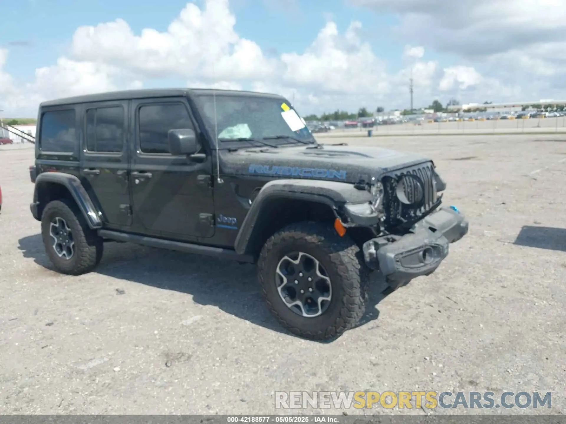1 fotografías del automóvil dañado 1C4JJXR60PW568189 JEEP WRANGLER 4XE 2023