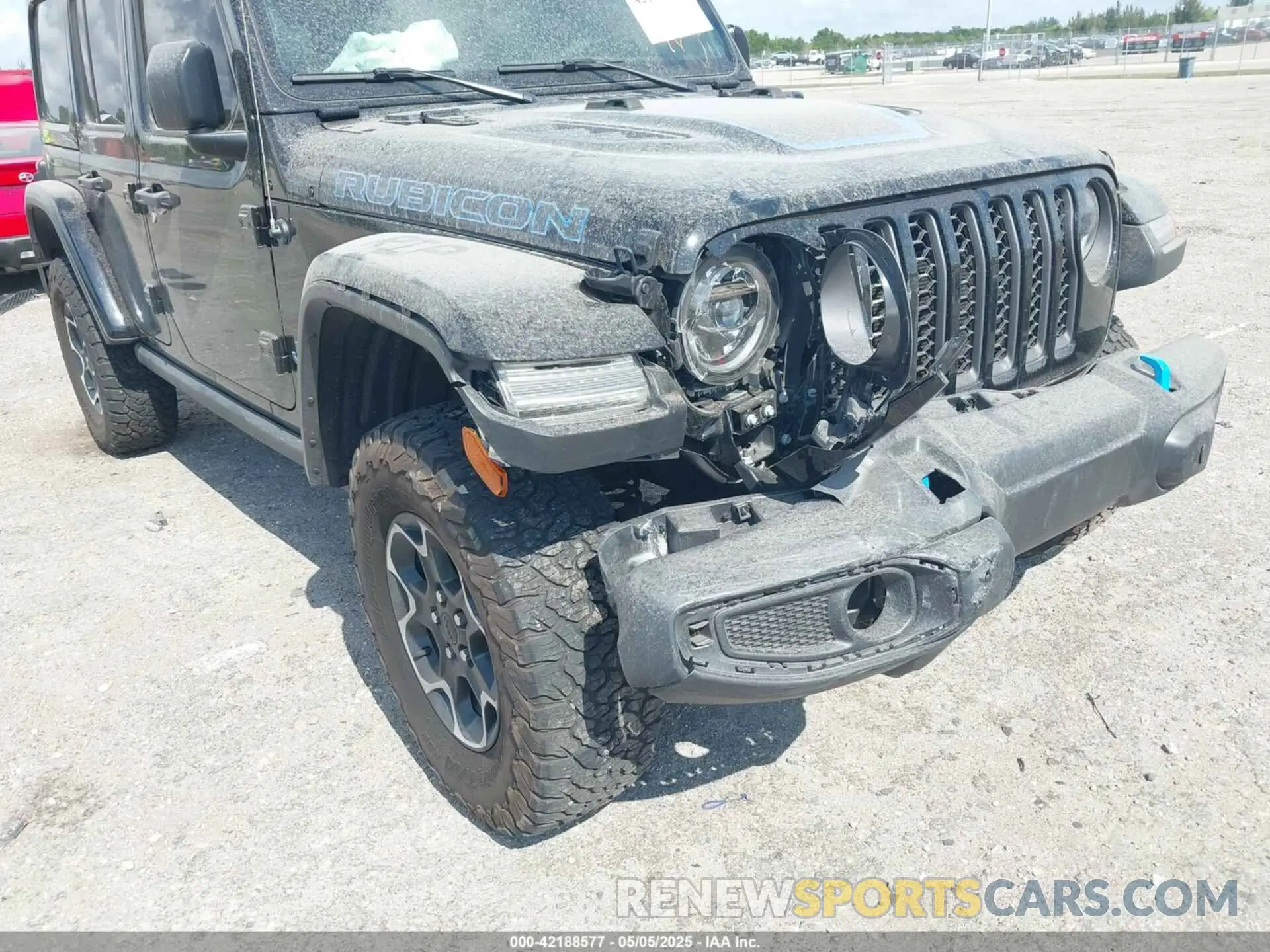 6 fotografías del automóvil dañado 1C4JJXR60PW568189 JEEP WRANGLER 4XE 2023