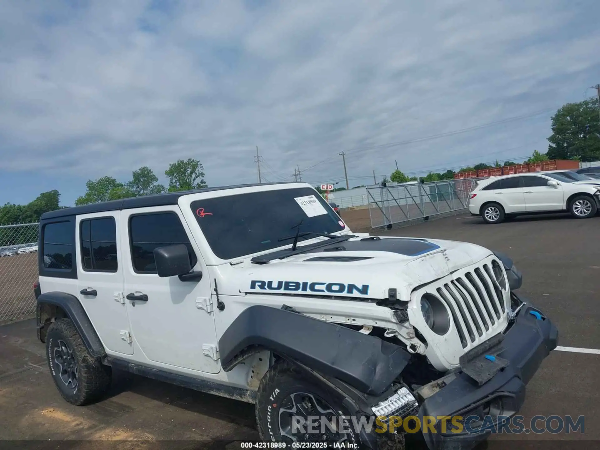 1 fotografías del automóvil dañado 1C4JJXR64PW586405 JEEP WRANGLER 4XE 2023