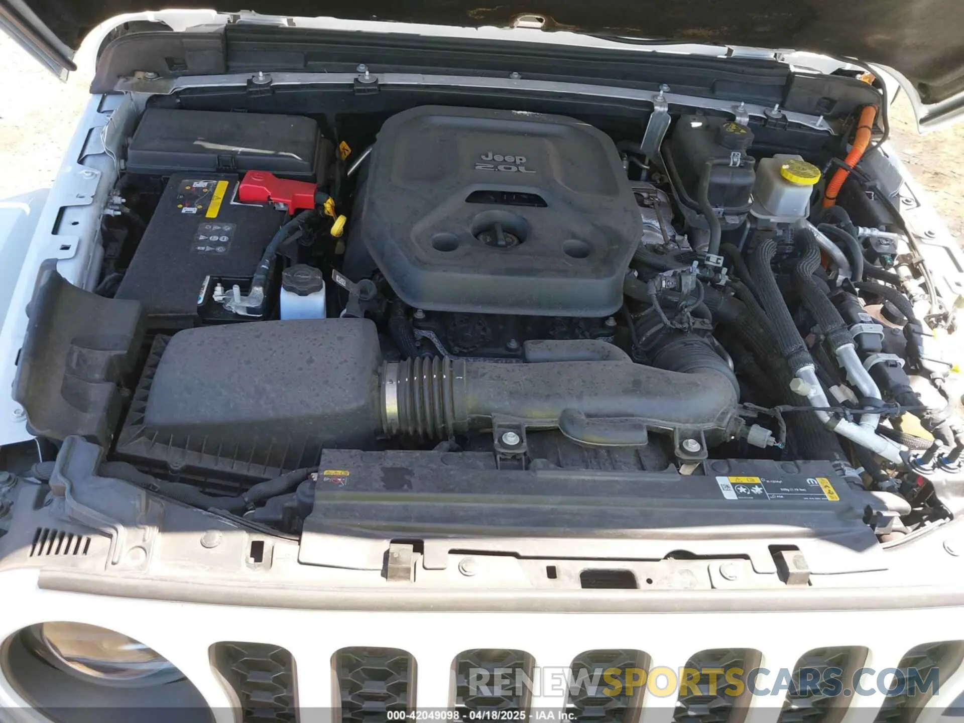 10 fotografías del automóvil dañado 1C4JJXR68PW584303 JEEP WRANGLER 4XE 2023