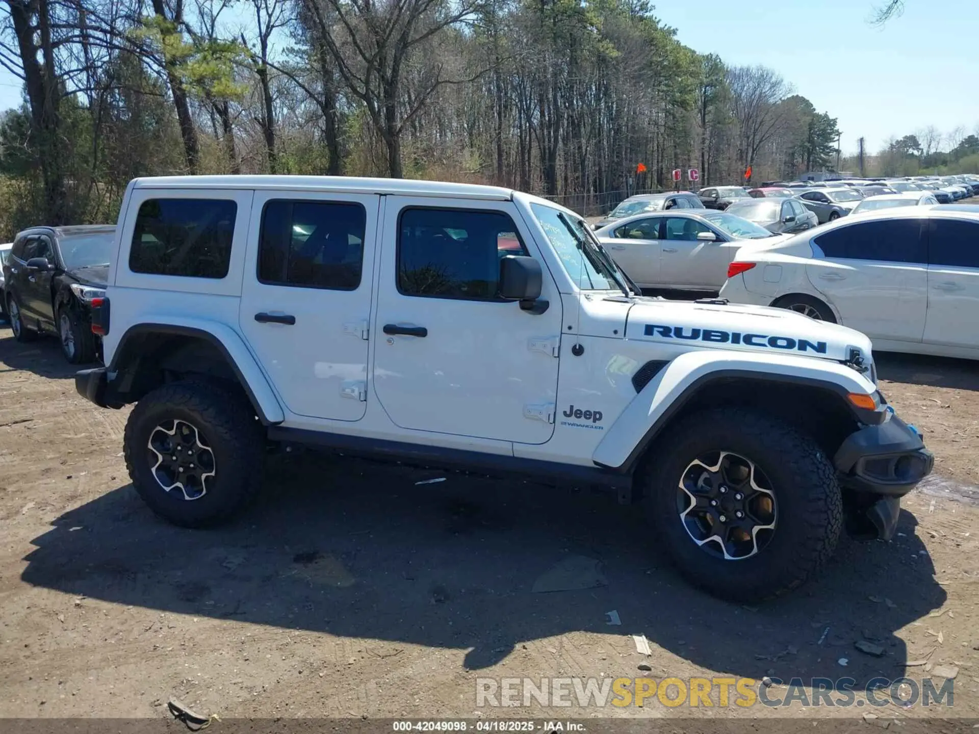 13 fotografías del automóvil dañado 1C4JJXR68PW584303 JEEP WRANGLER 4XE 2023
