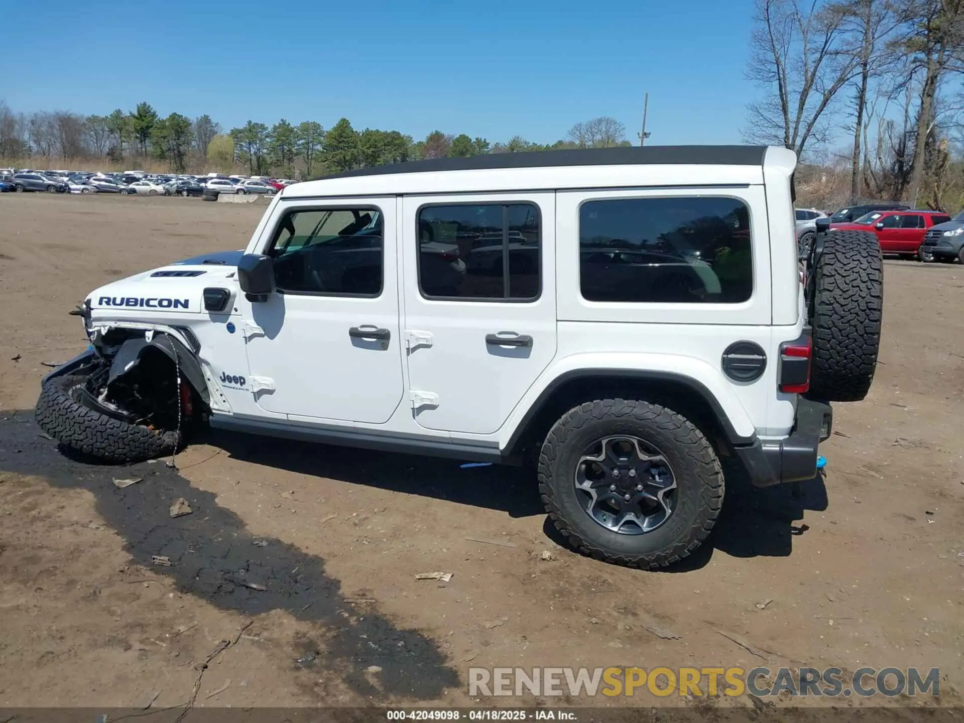 14 fotografías del automóvil dañado 1C4JJXR68PW584303 JEEP WRANGLER 4XE 2023
