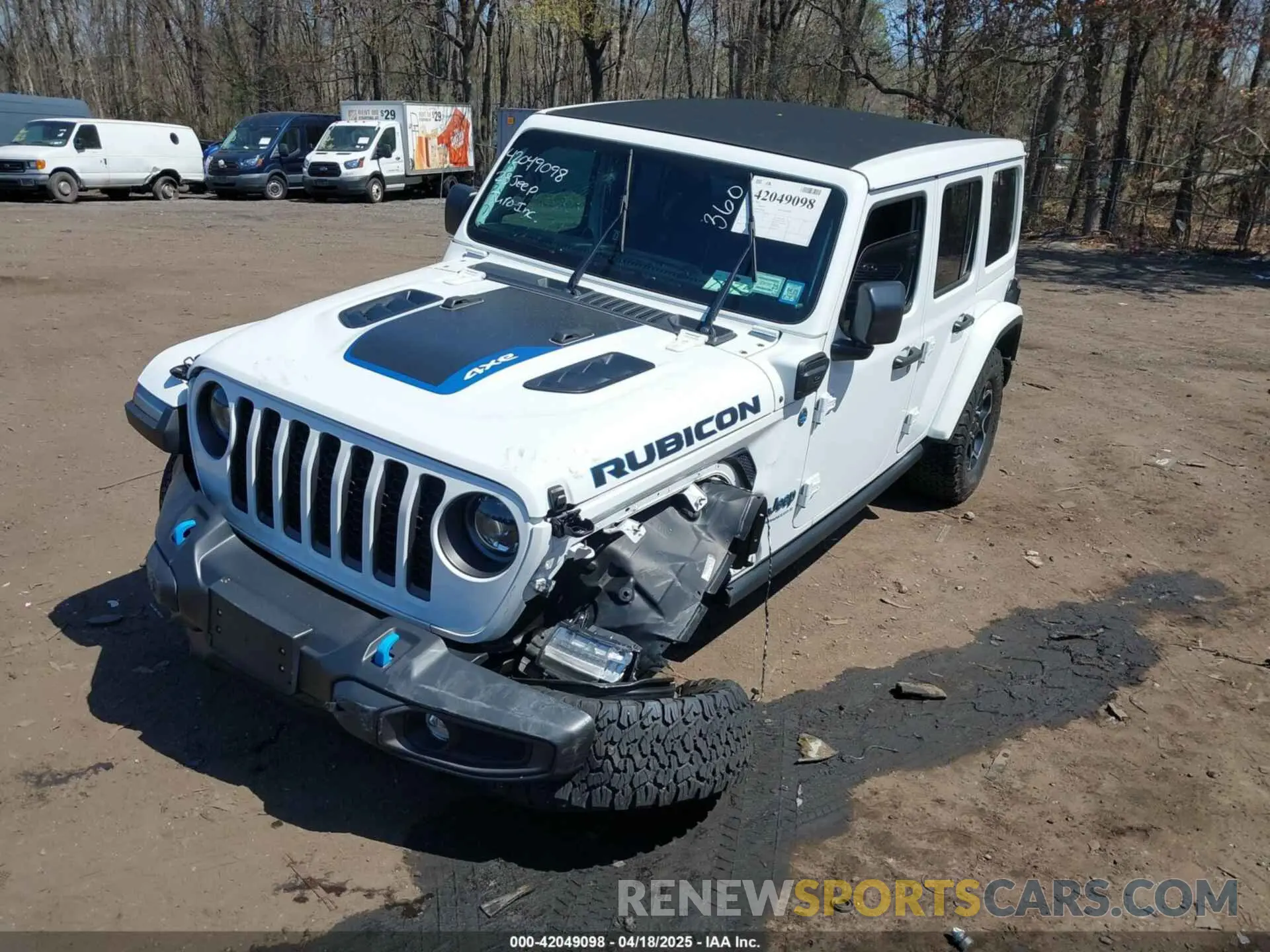 6 fotografías del automóvil dañado 1C4JJXR68PW584303 JEEP WRANGLER 4XE 2023