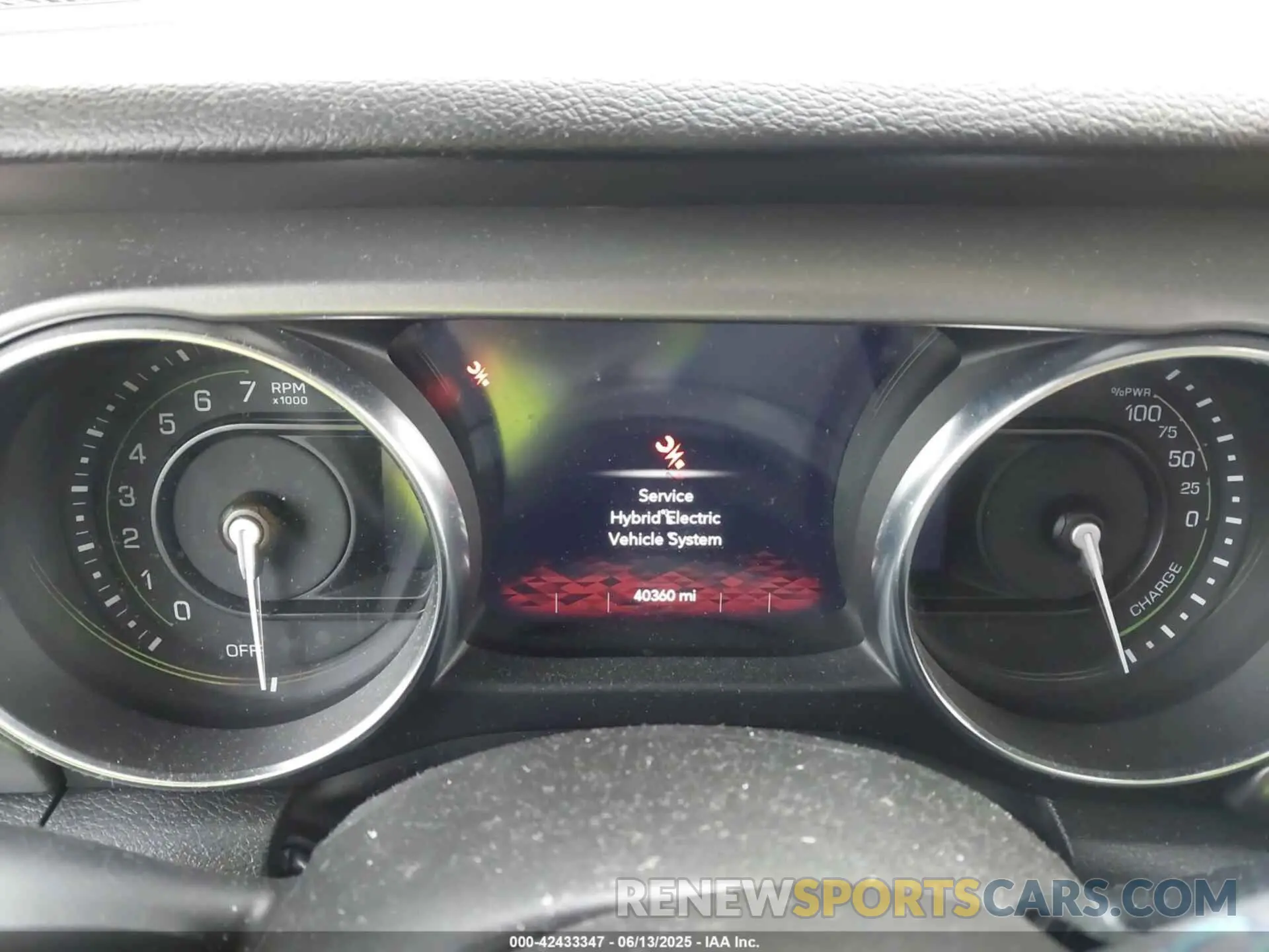 7 fotografías del automóvil dañado 1C4JJXR68PW663339 JEEP WRANGLER 4XE 2023