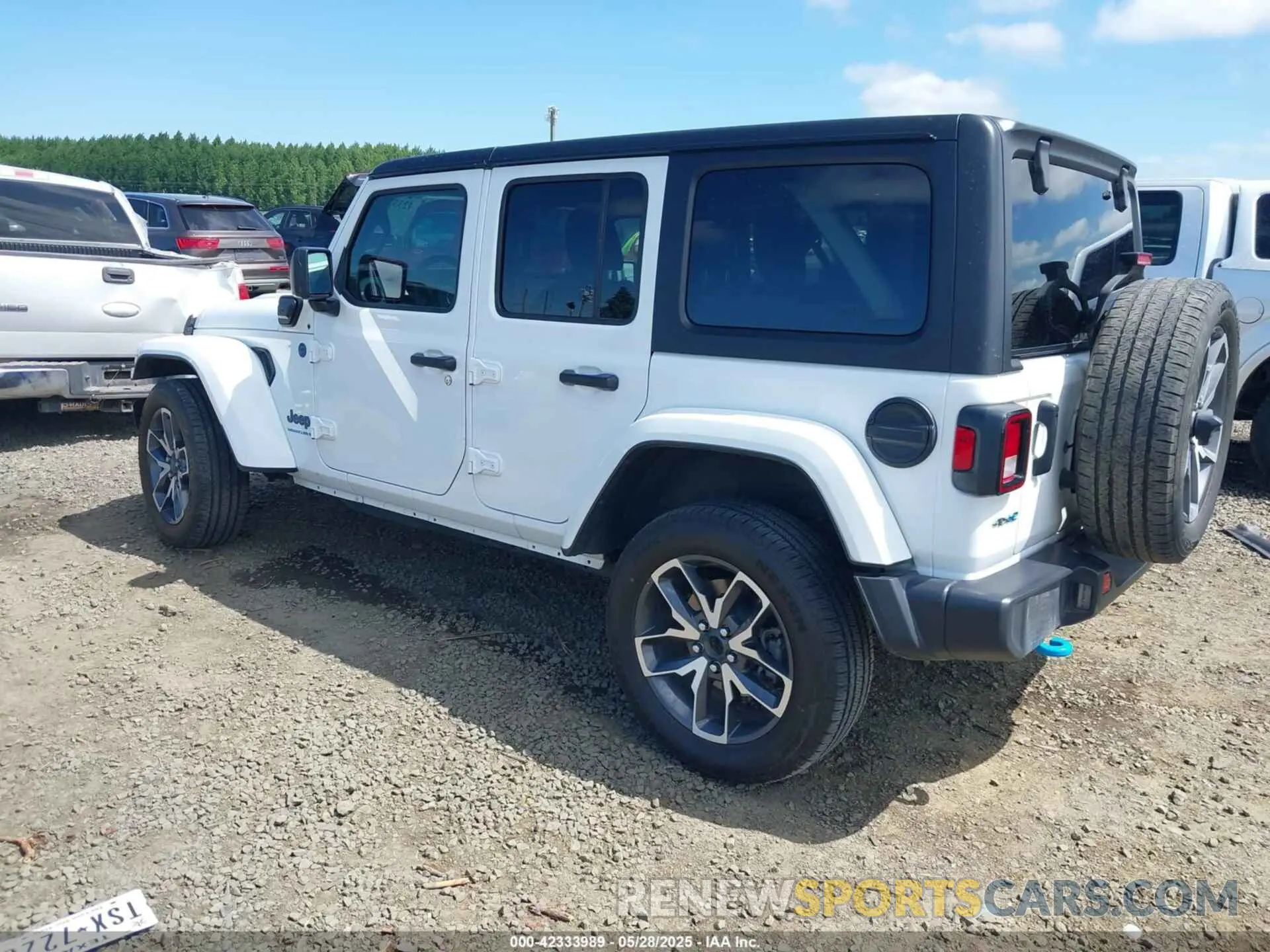 3 fotografías del automóvil dañado 1C4RJXN60RW225250 JEEP WRANGLER 4XE 2024