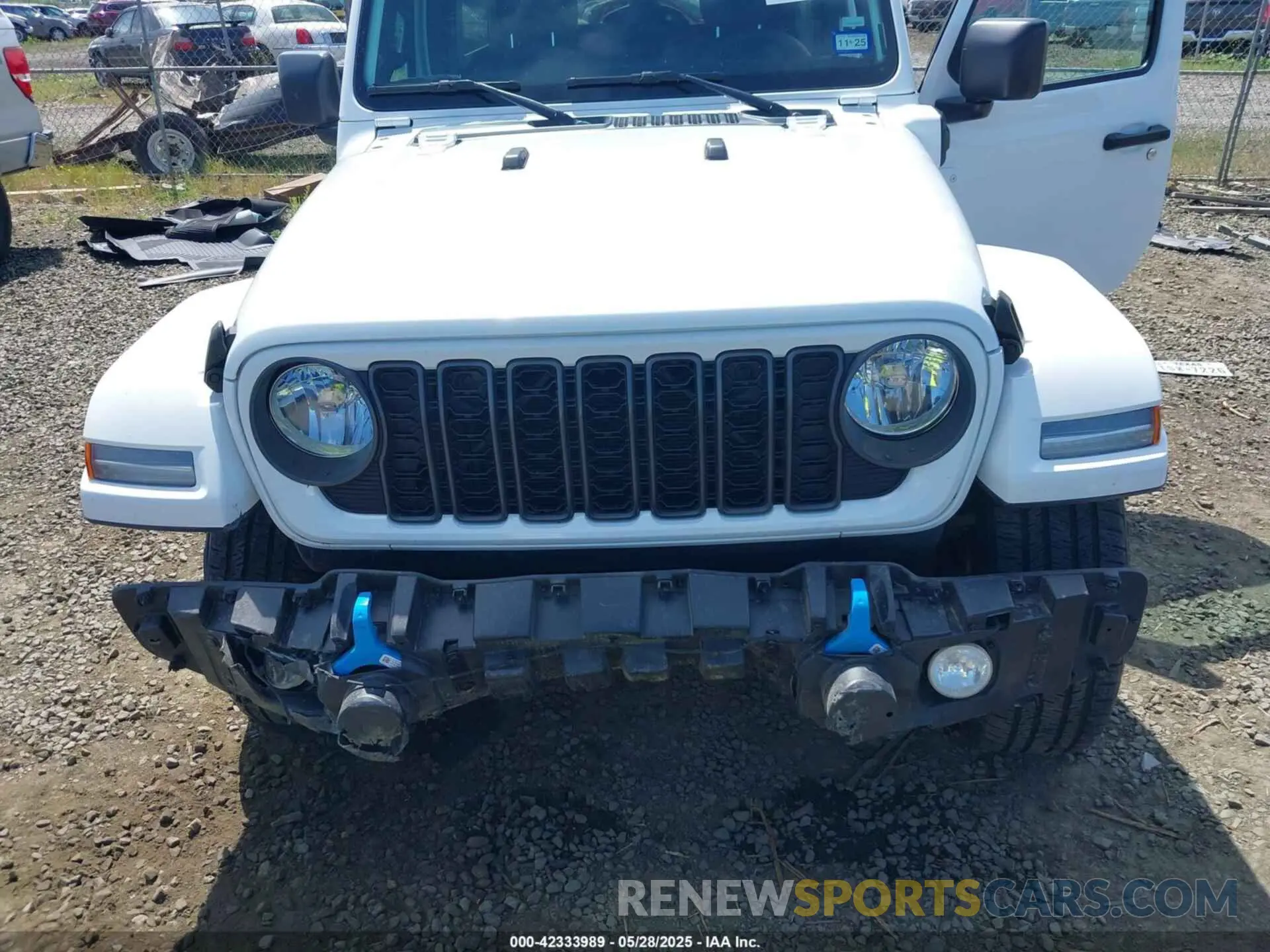6 fotografías del automóvil dañado 1C4RJXN60RW225250 JEEP WRANGLER 4XE 2024