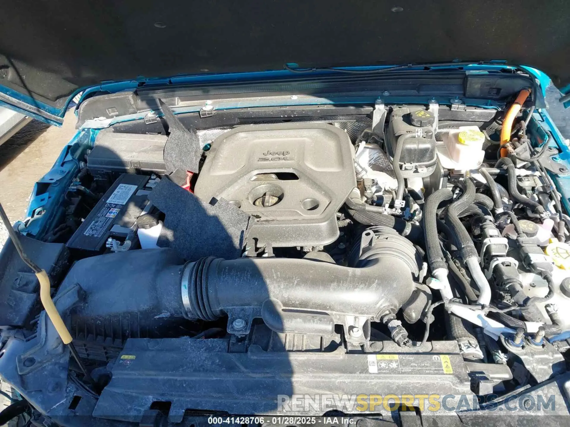 10 fotografías del automóvil dañado 1C4RJXN60RW254747 JEEP WRANGLER 4XE 2024