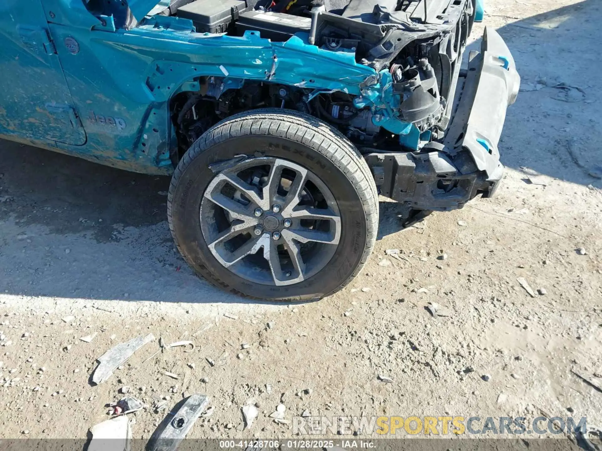 6 fotografías del automóvil dañado 1C4RJXN60RW254747 JEEP WRANGLER 4XE 2024