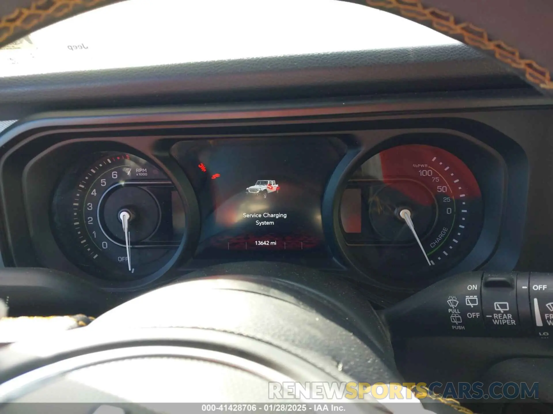 7 fotografías del automóvil dañado 1C4RJXN60RW254747 JEEP WRANGLER 4XE 2024