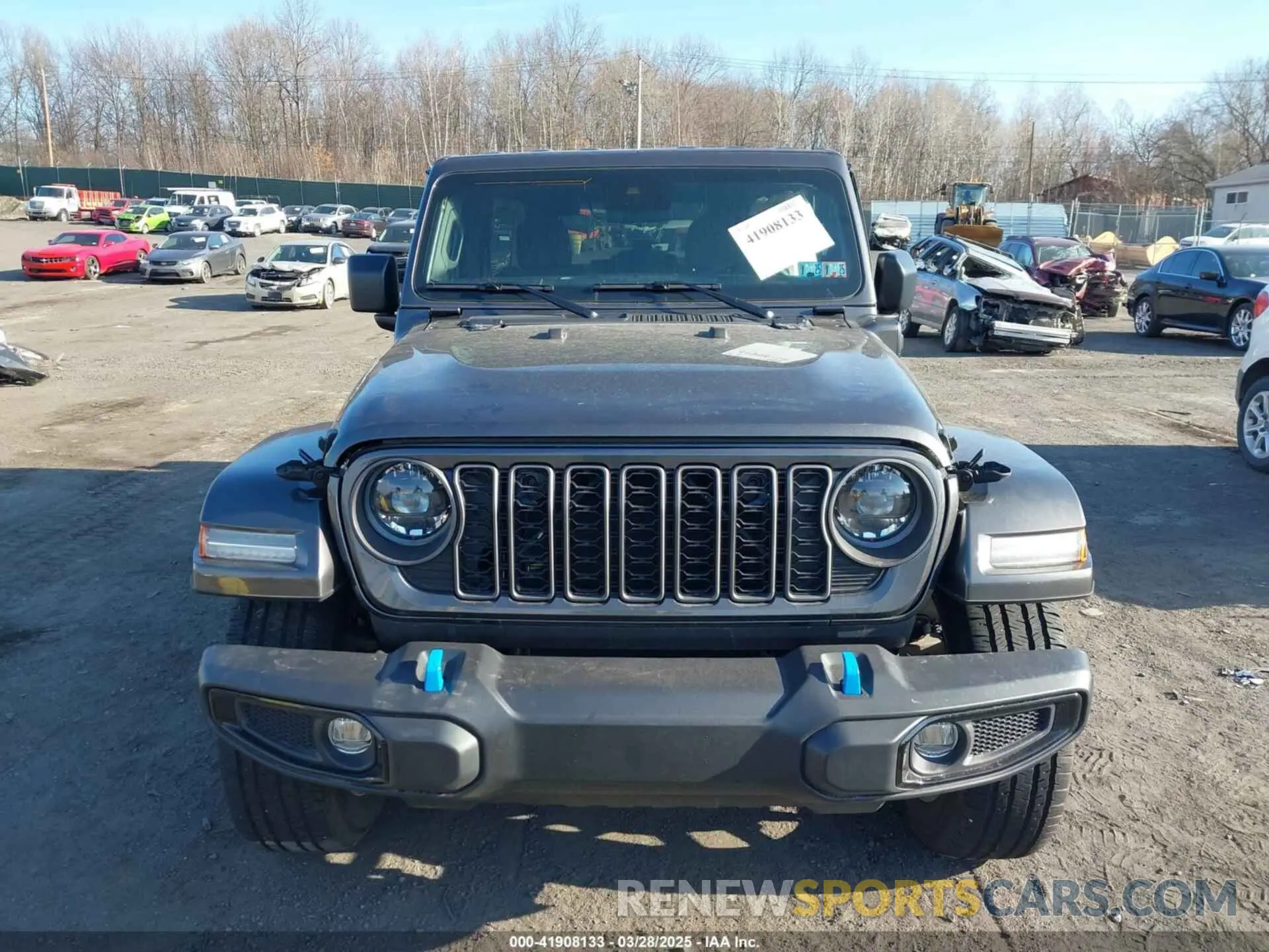 12 fotografías del automóvil dañado 1C4RJXN60RW293872 JEEP WRANGLER 4XE 2024