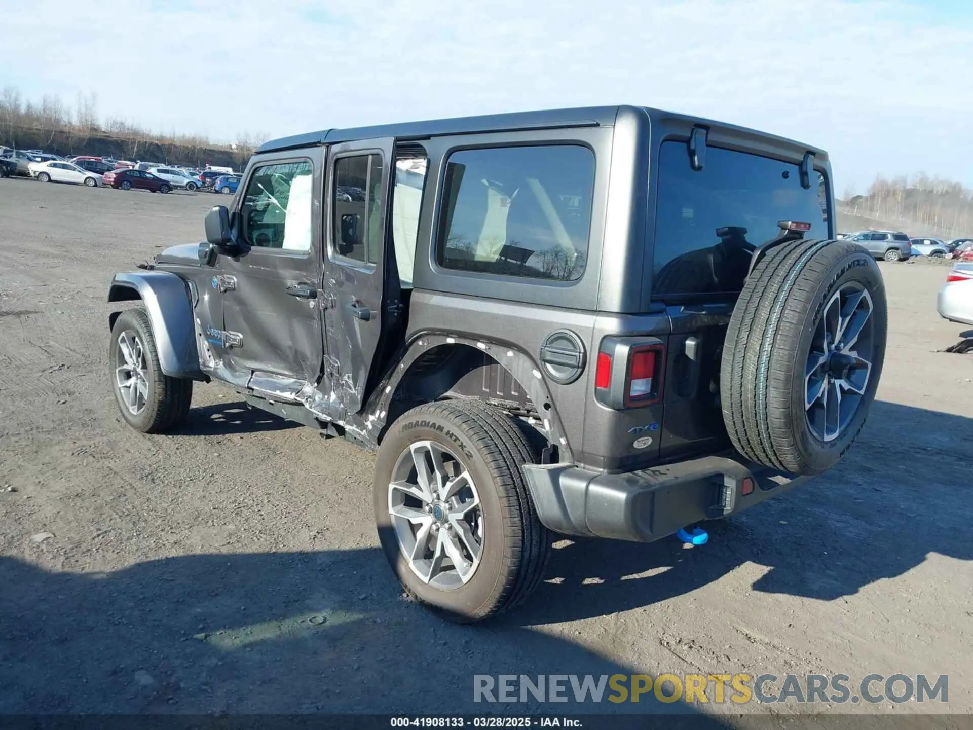 3 fotografías del automóvil dañado 1C4RJXN60RW293872 JEEP WRANGLER 4XE 2024