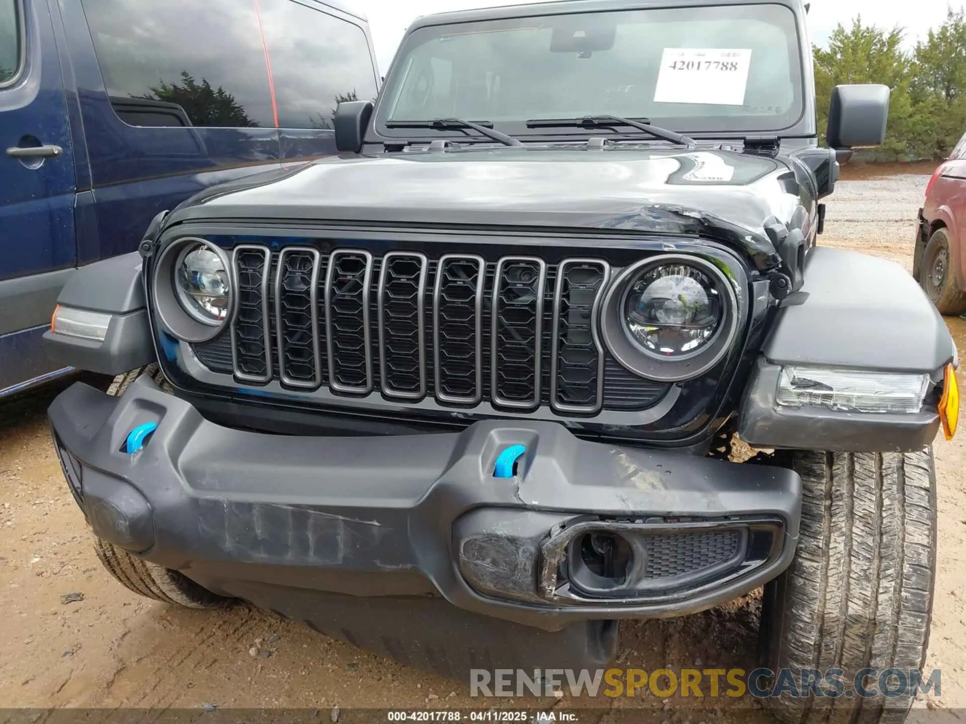 6 fotografías del automóvil dañado 1C4RJXN60RW317717 JEEP WRANGLER 4XE 2024