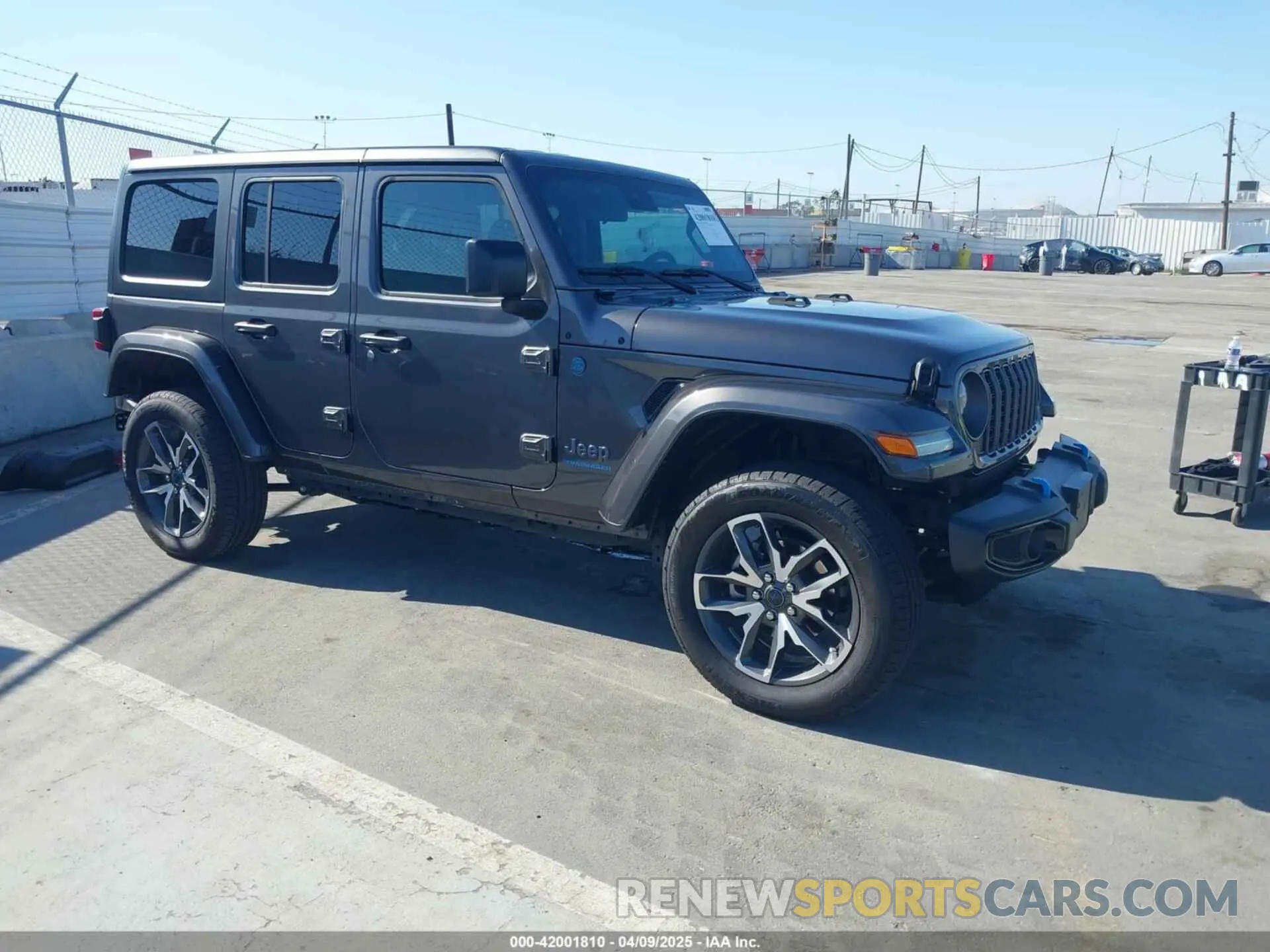 1 fotografías del automóvil dañado 1C4RJXN61RW192386 JEEP WRANGLER 4XE 2024