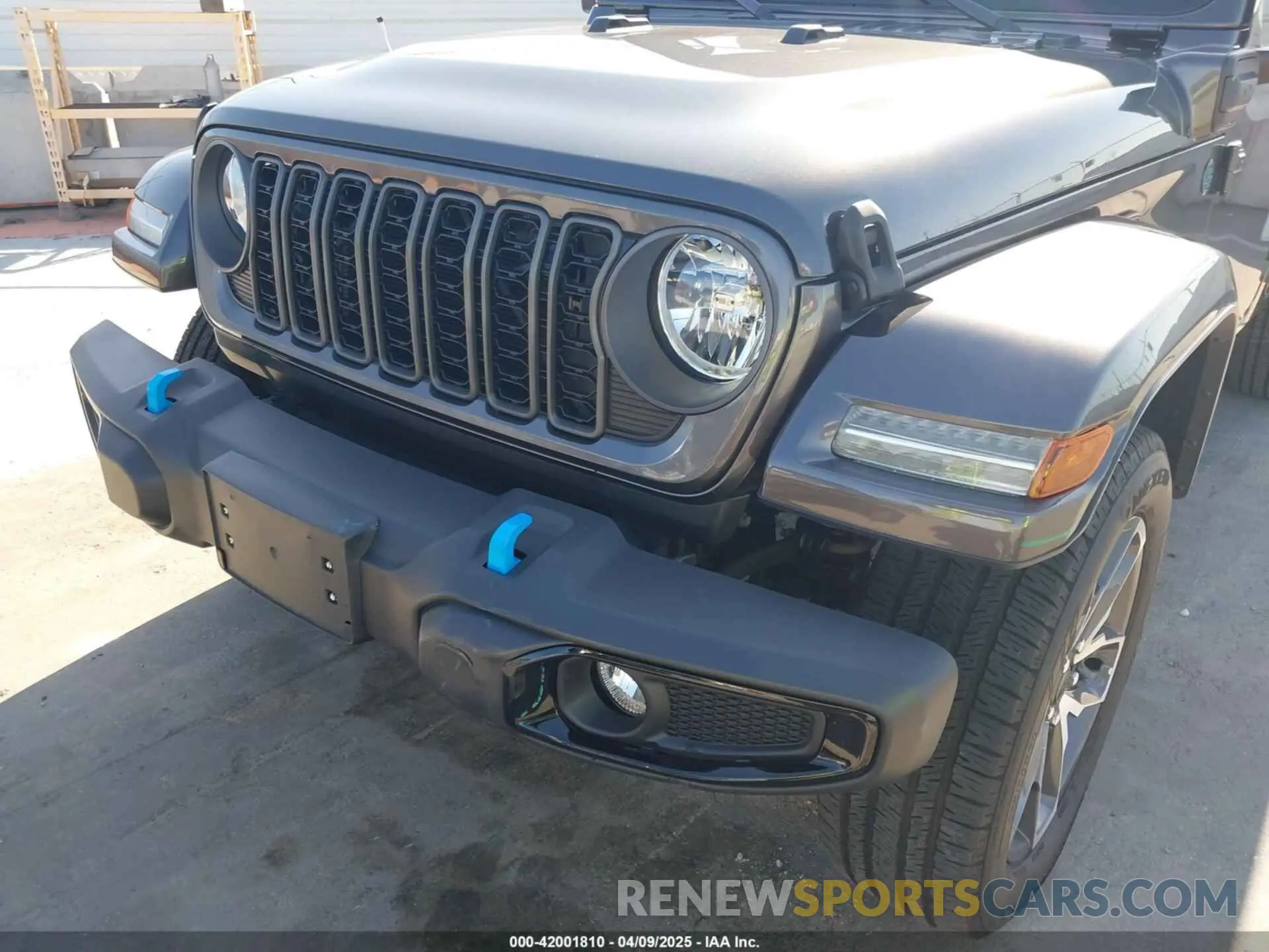 6 fotografías del automóvil dañado 1C4RJXN61RW192386 JEEP WRANGLER 4XE 2024