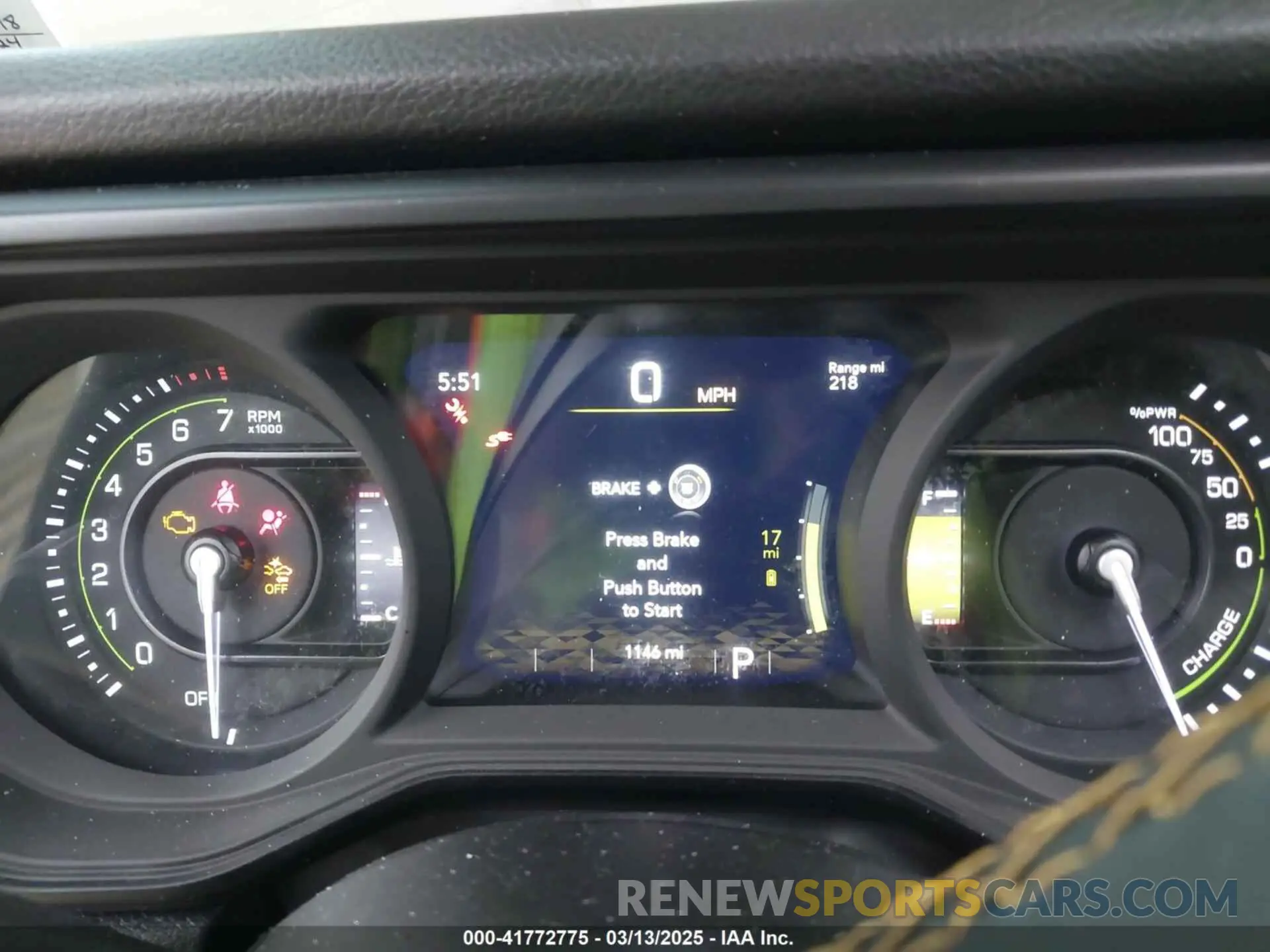 7 fotografías del automóvil dañado 1C4RJXN62RW121018 JEEP WRANGLER 4XE 2024