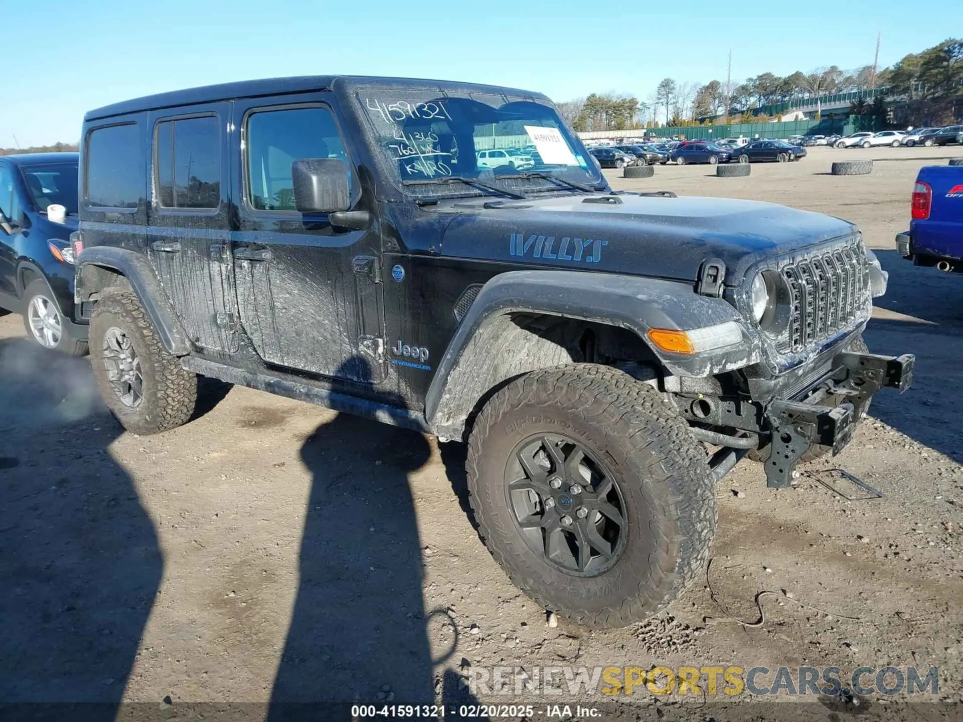 1 fotografías del automóvil dañado 1C4RJXN63RW154237 JEEP WRANGLER 4XE 2024