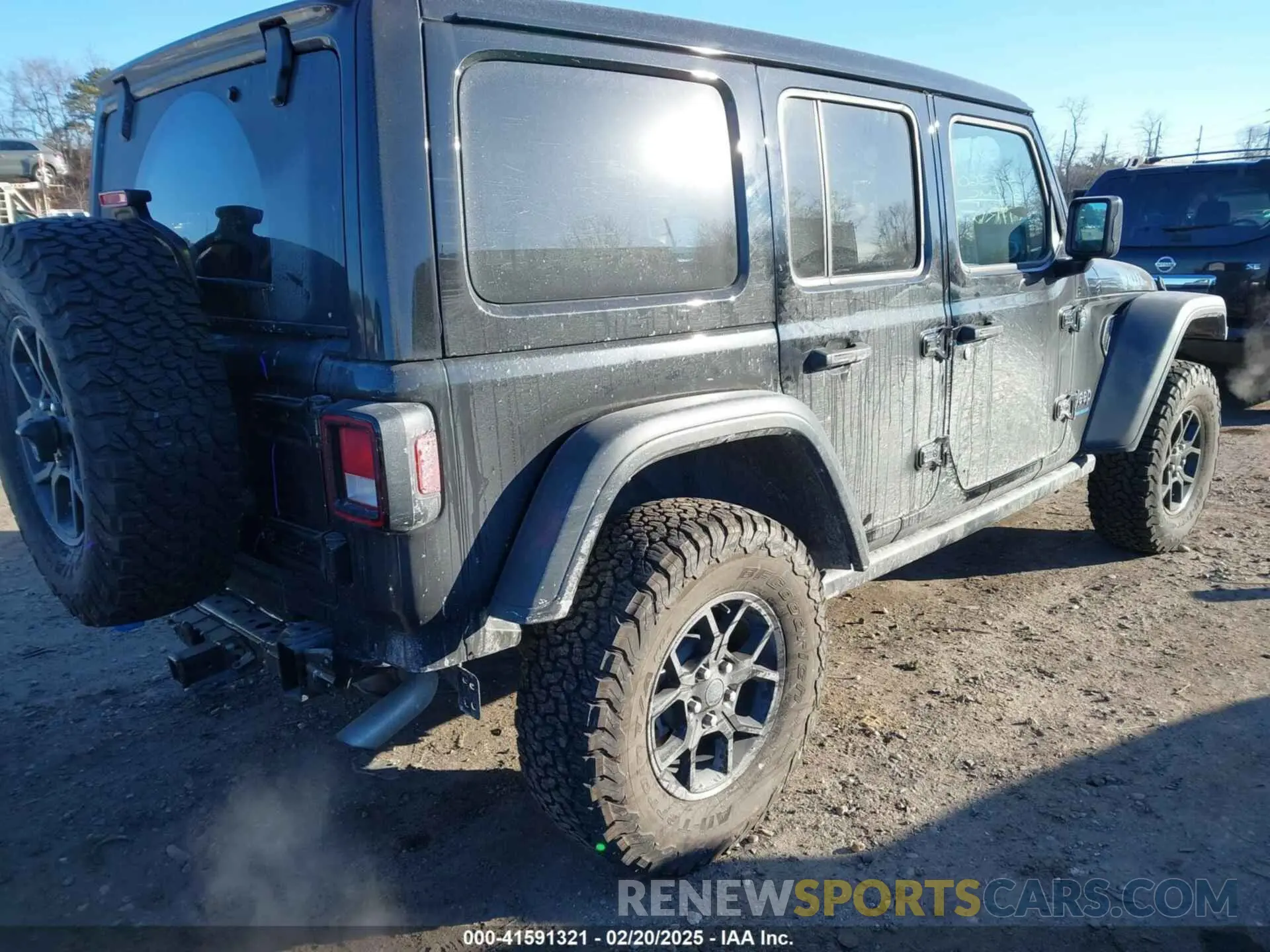 4 fotografías del automóvil dañado 1C4RJXN63RW154237 JEEP WRANGLER 4XE 2024
