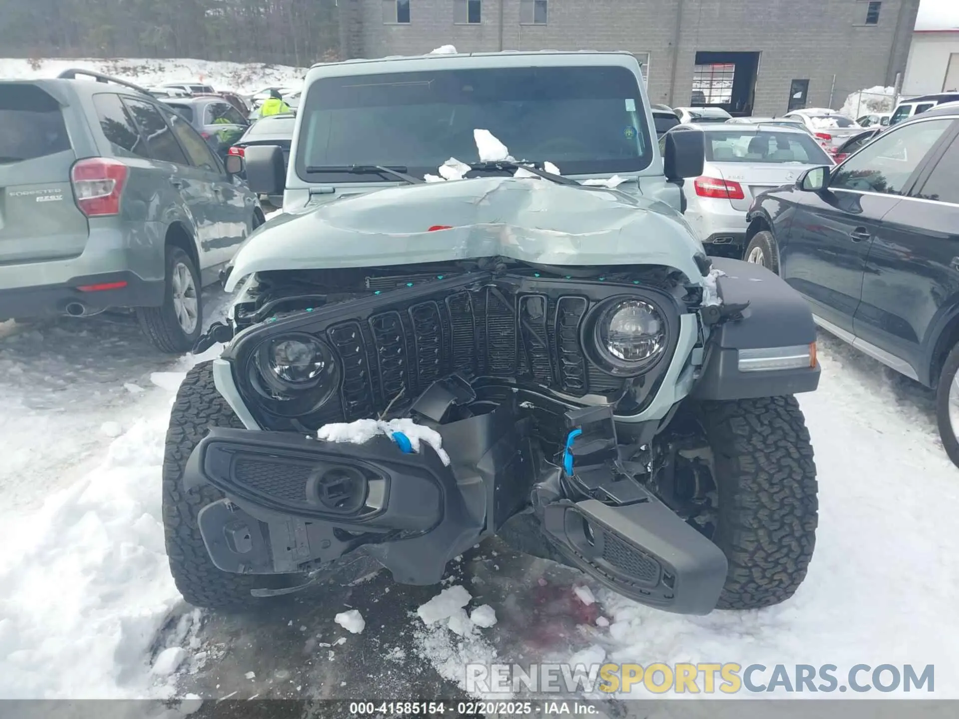 12 fotografías del automóvil dañado 1C4RJXN65RW165921 JEEP WRANGLER 4XE 2024