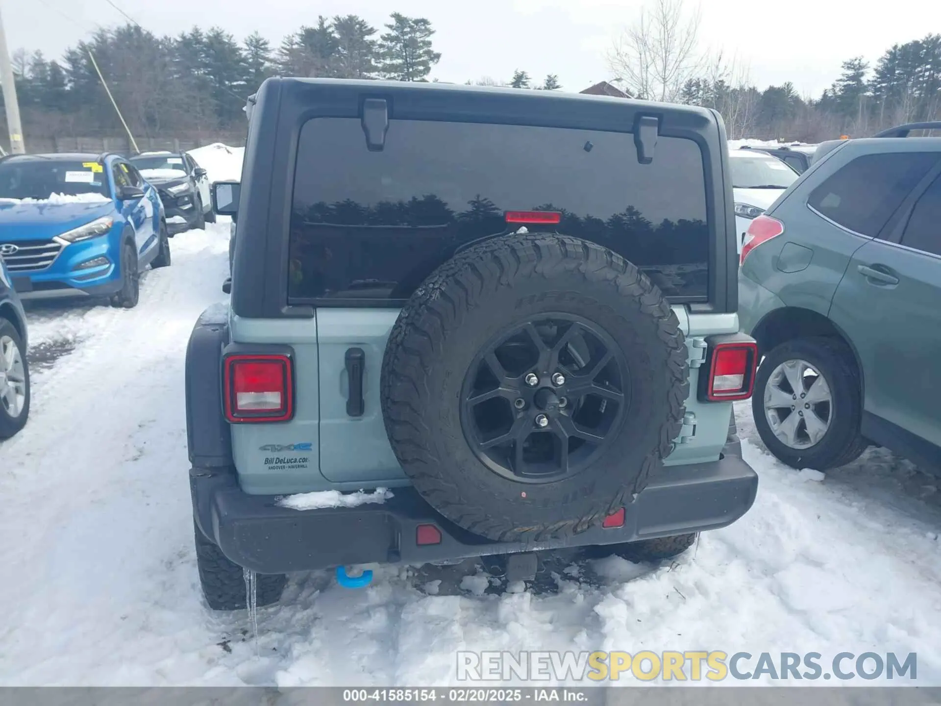 17 fotografías del automóvil dañado 1C4RJXN65RW165921 JEEP WRANGLER 4XE 2024