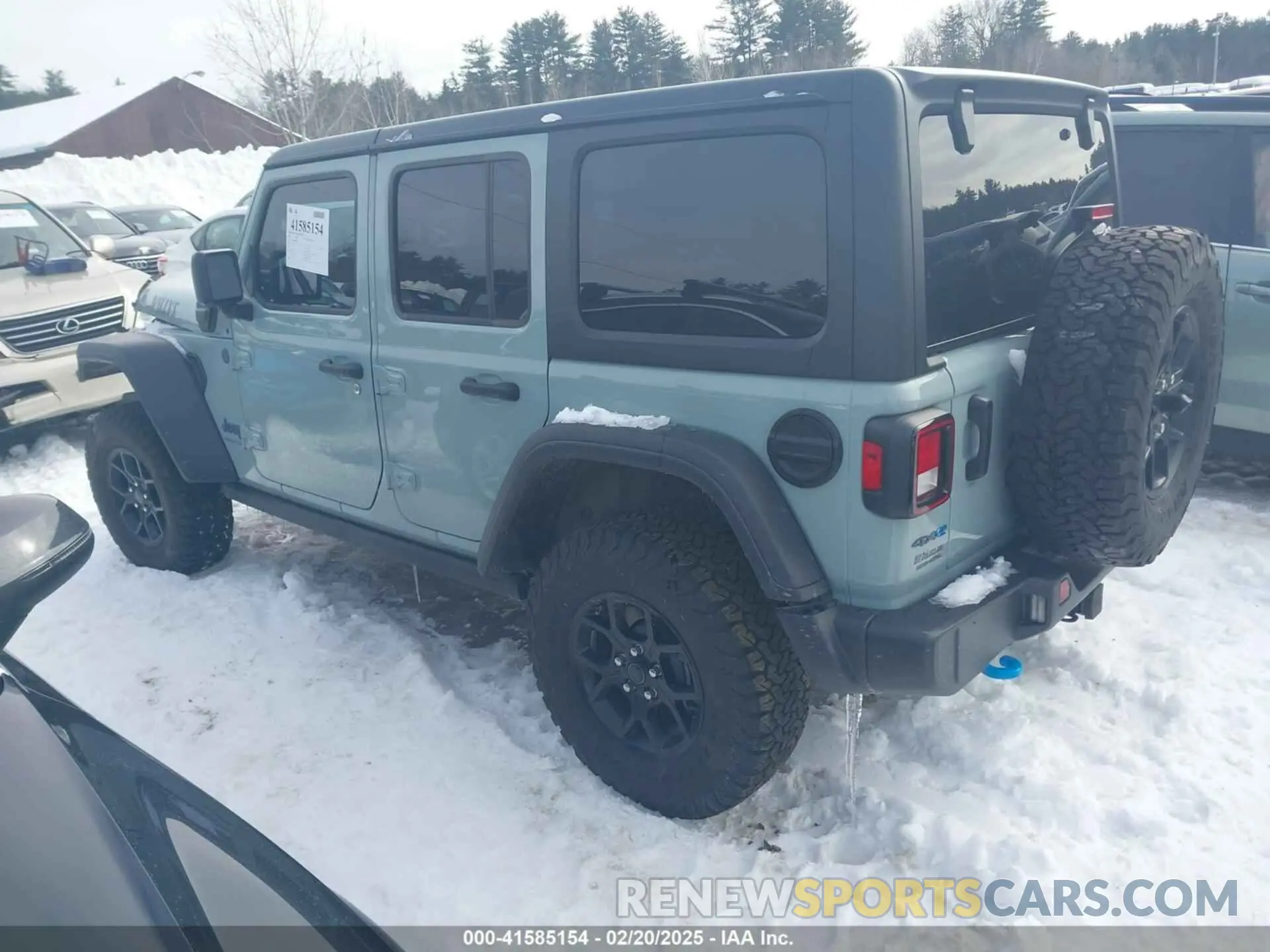 3 fotografías del automóvil dañado 1C4RJXN65RW165921 JEEP WRANGLER 4XE 2024