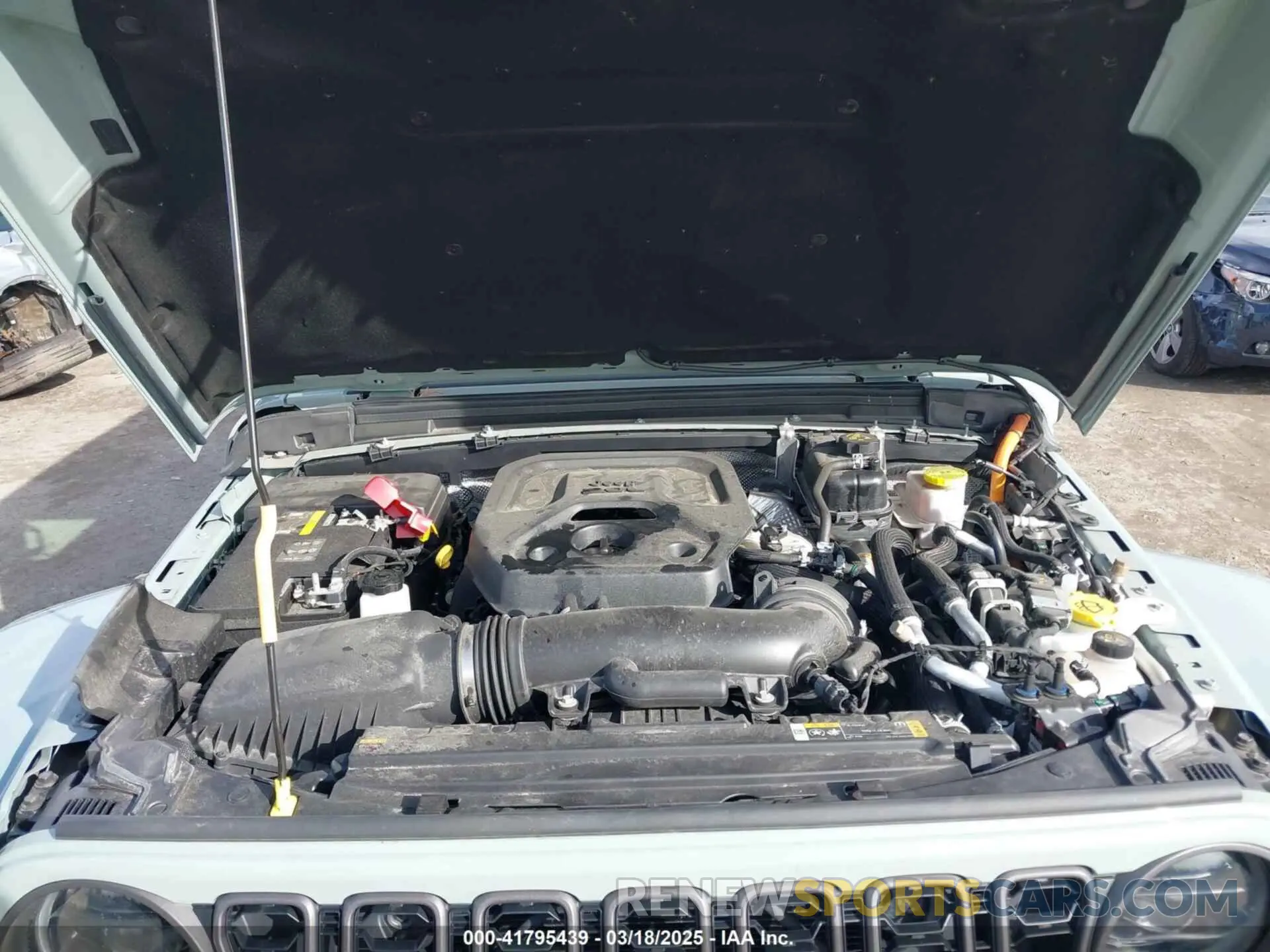 10 fotografías del automóvil dañado 1C4RJXN65RW166079 JEEP WRANGLER 4XE 2024