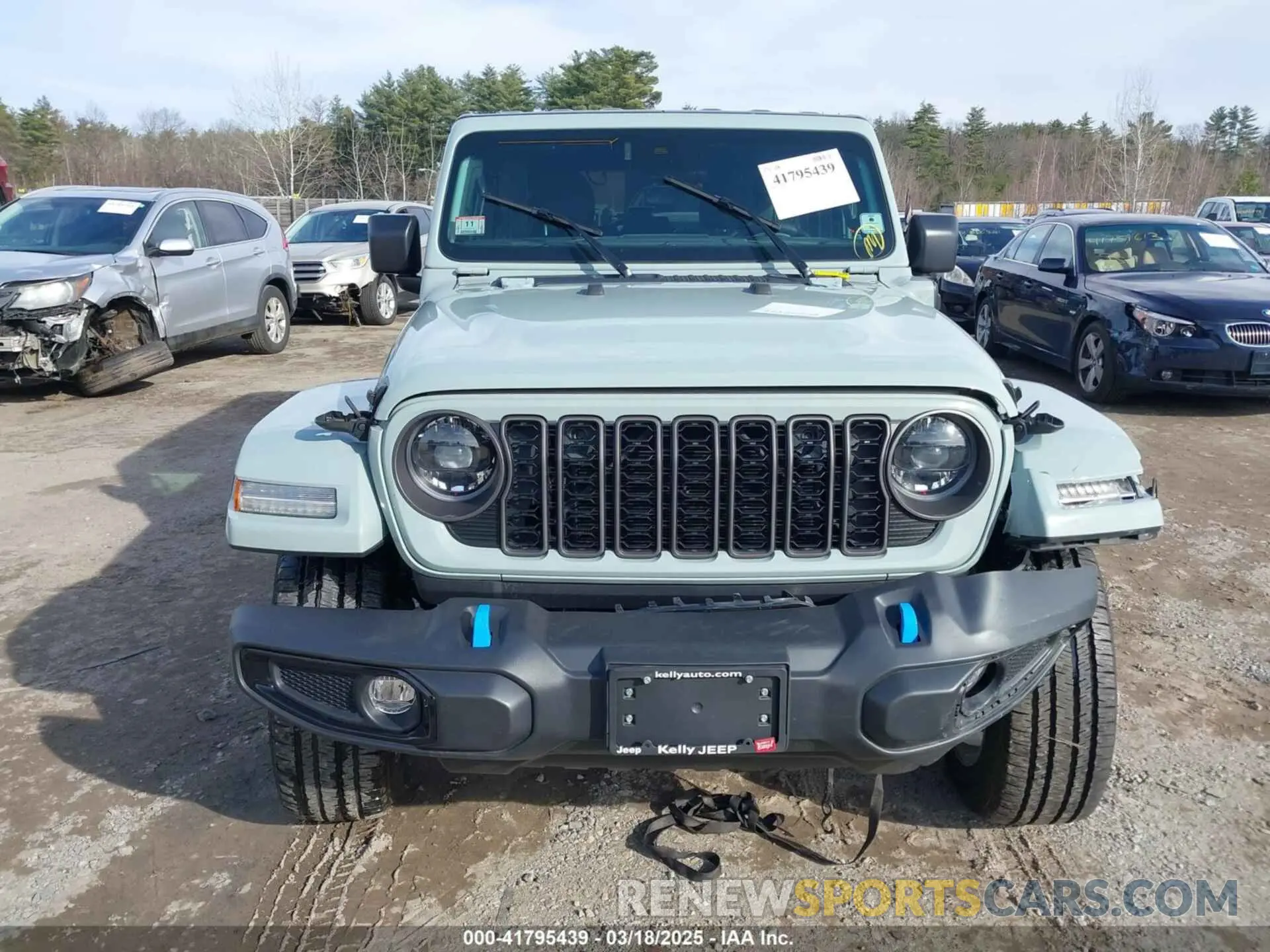 12 fotografías del automóvil dañado 1C4RJXN65RW166079 JEEP WRANGLER 4XE 2024