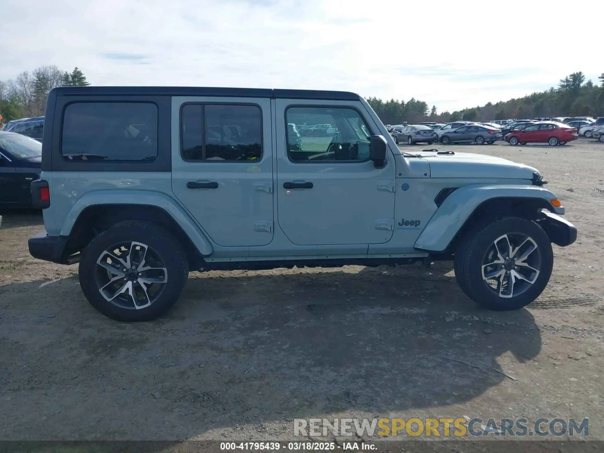 13 fotografías del automóvil dañado 1C4RJXN65RW166079 JEEP WRANGLER 4XE 2024