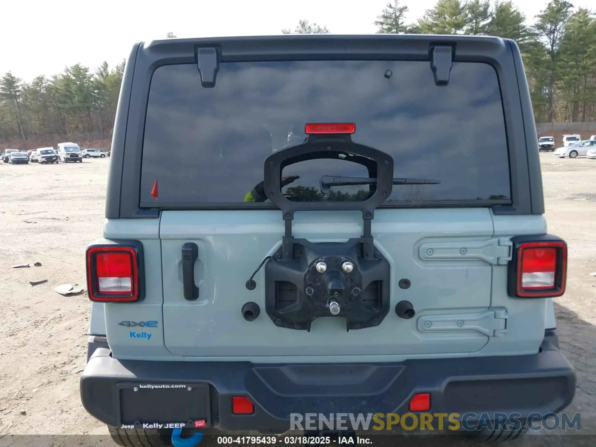16 fotografías del automóvil dañado 1C4RJXN65RW166079 JEEP WRANGLER 4XE 2024