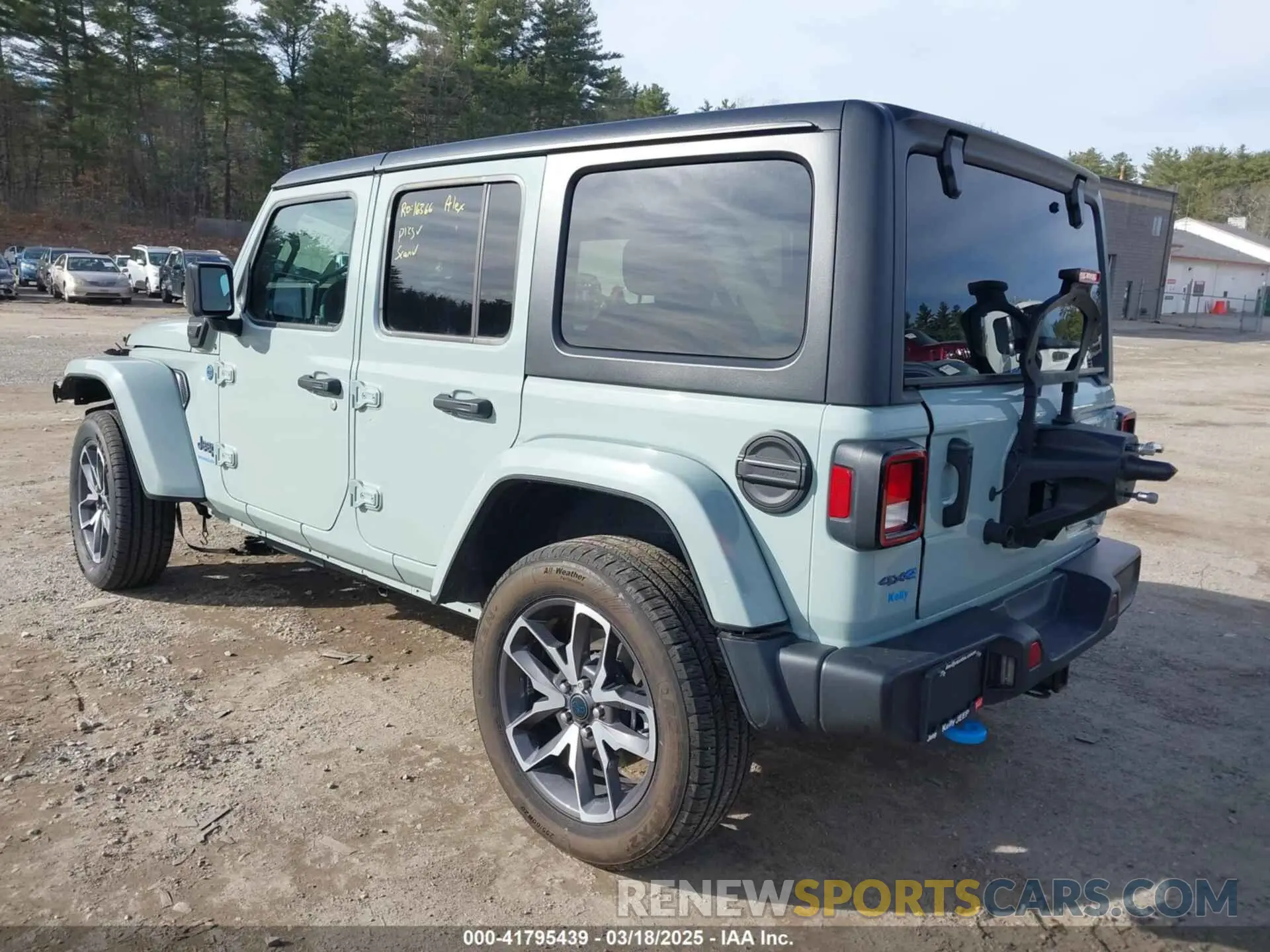 3 fotografías del automóvil dañado 1C4RJXN65RW166079 JEEP WRANGLER 4XE 2024