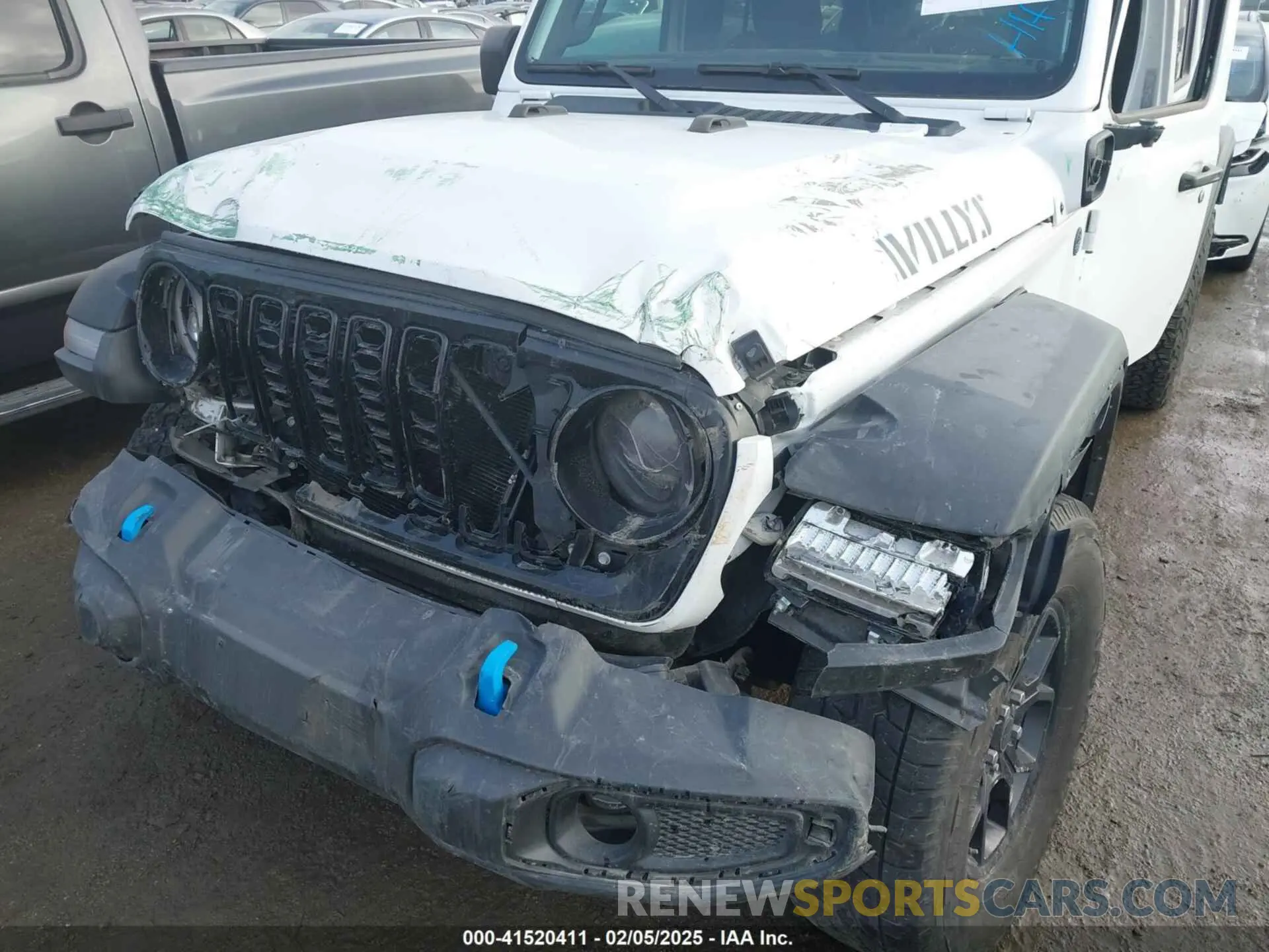 6 fotografías del automóvil dañado 1C4RJXN66RW186440 JEEP WRANGLER 4XE 2024