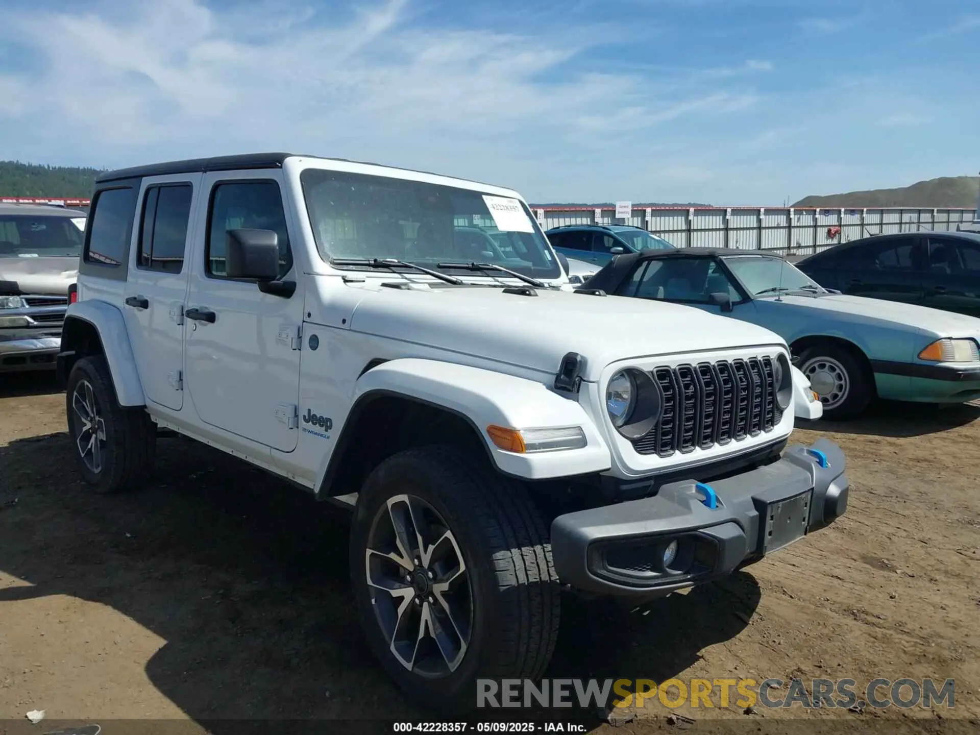 1 fotografías del automóvil dañado 1C4RJXN66RW207996 JEEP WRANGLER 4XE 2024