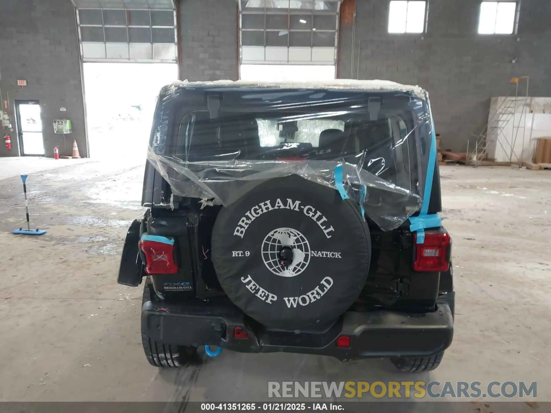 16 fotografías del automóvil dañado 1C4RJXN68RW207031 JEEP WRANGLER 4XE 2024