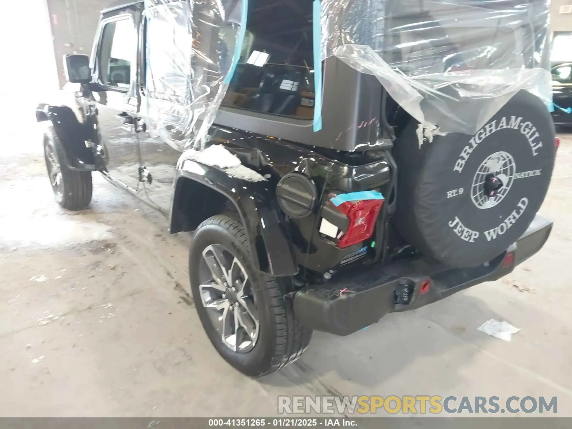 6 fotografías del automóvil dañado 1C4RJXN68RW207031 JEEP WRANGLER 4XE 2024
