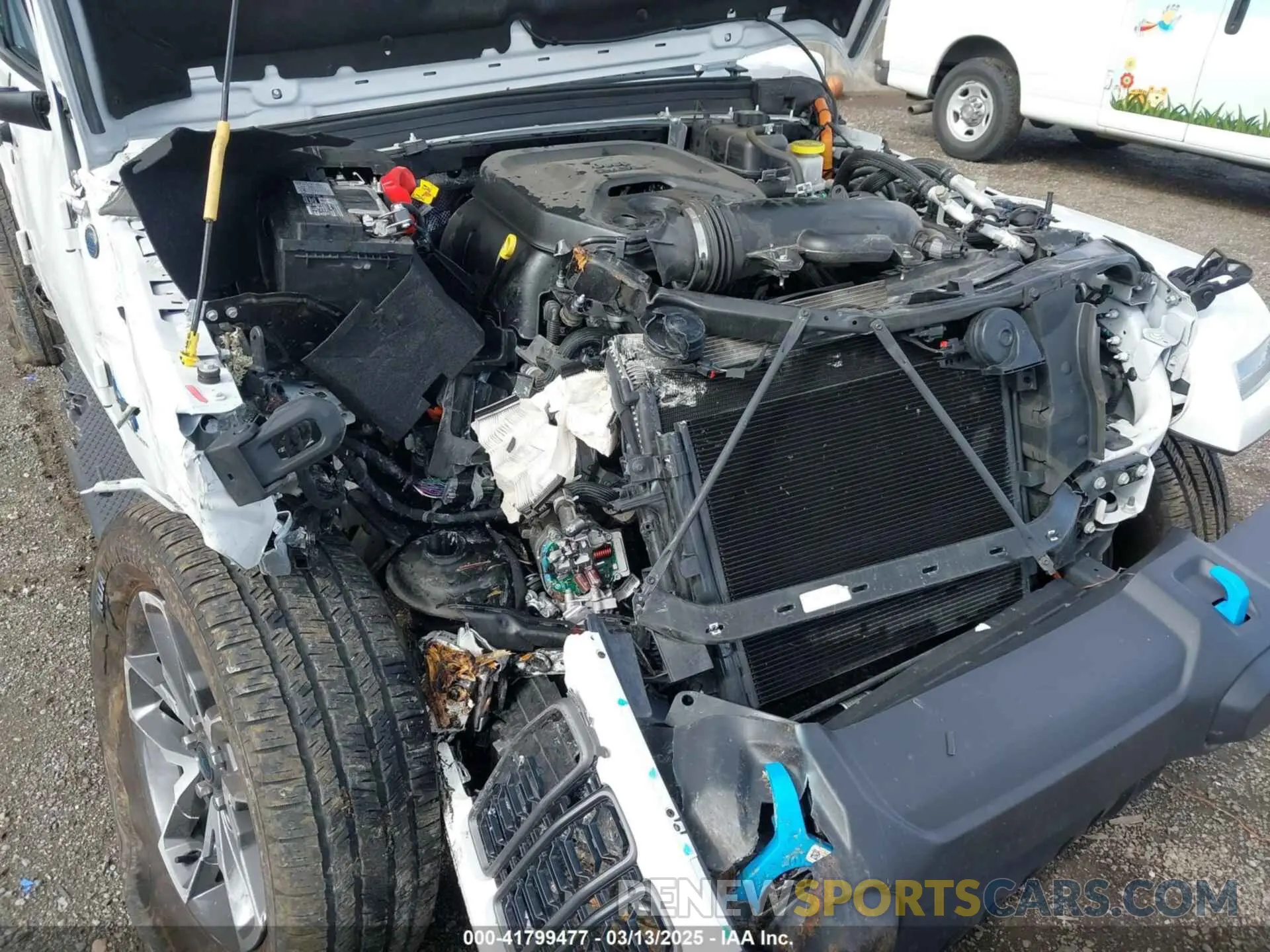 6 fotografías del automóvil dañado 1C4RJXN68RW228509 JEEP WRANGLER 4XE 2024