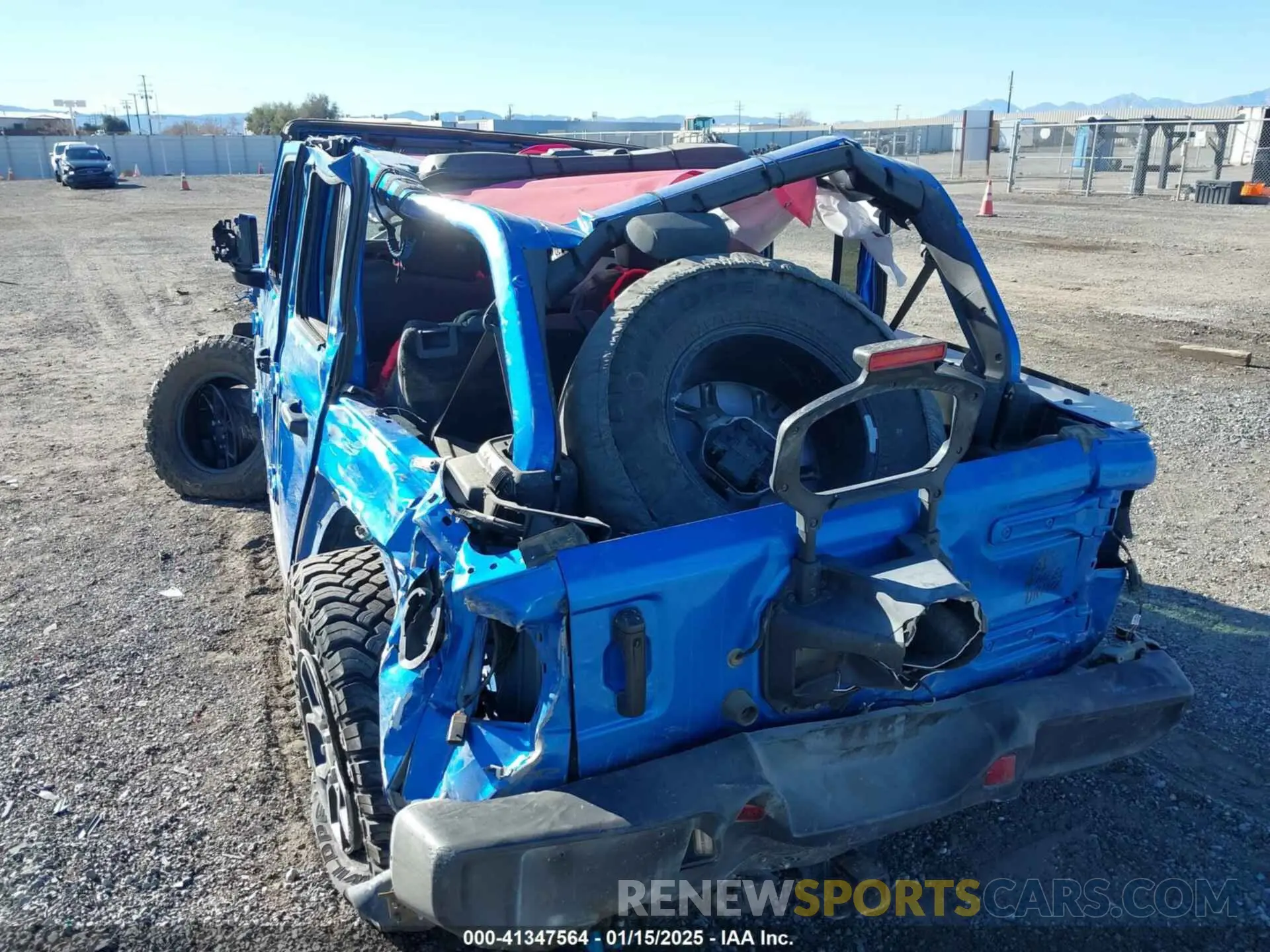 6 fotografías del automóvil dañado 1C4RJXN69RW257484 JEEP WRANGLER 4XE 2024