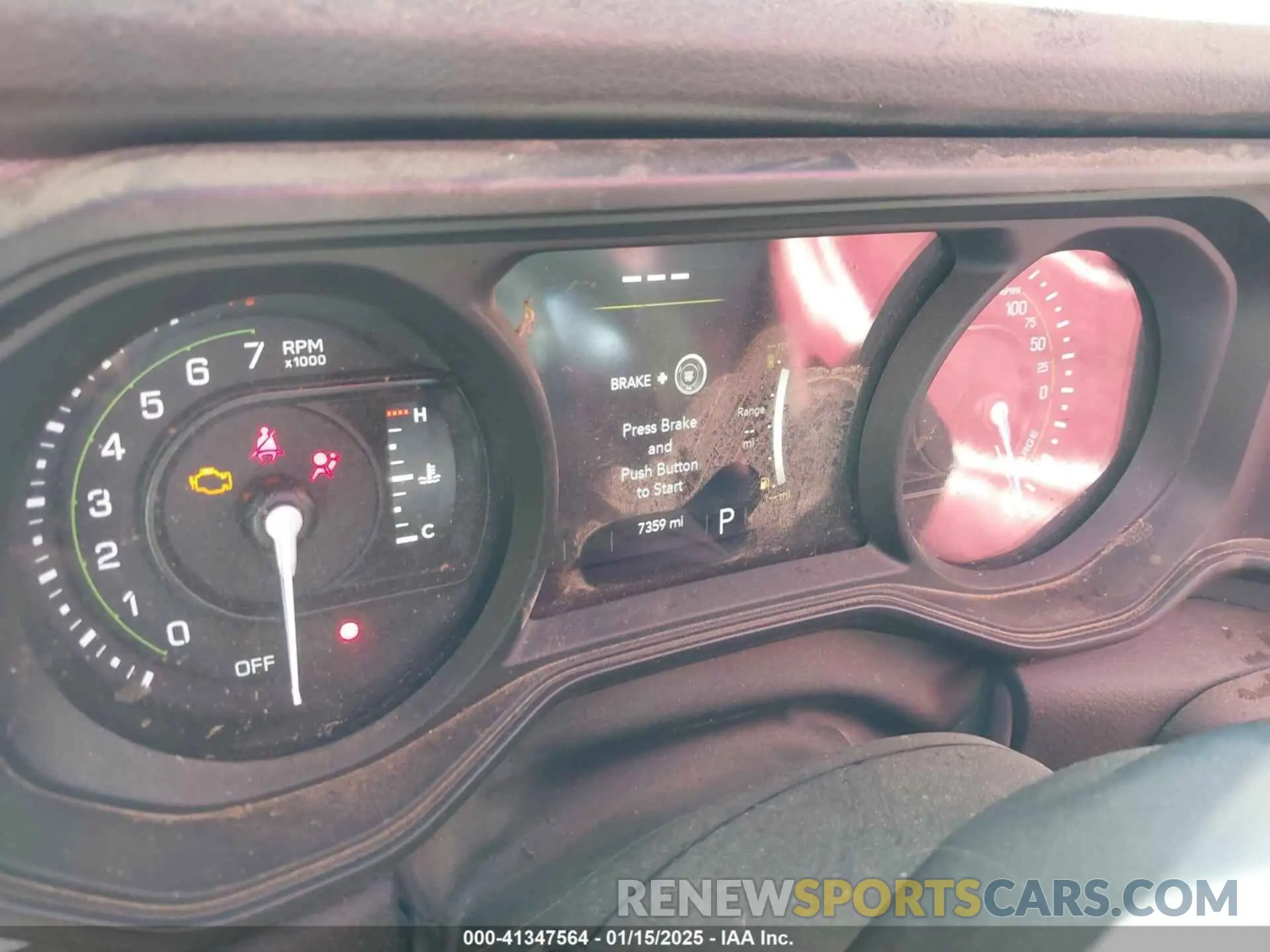 7 fotografías del automóvil dañado 1C4RJXN69RW257484 JEEP WRANGLER 4XE 2024