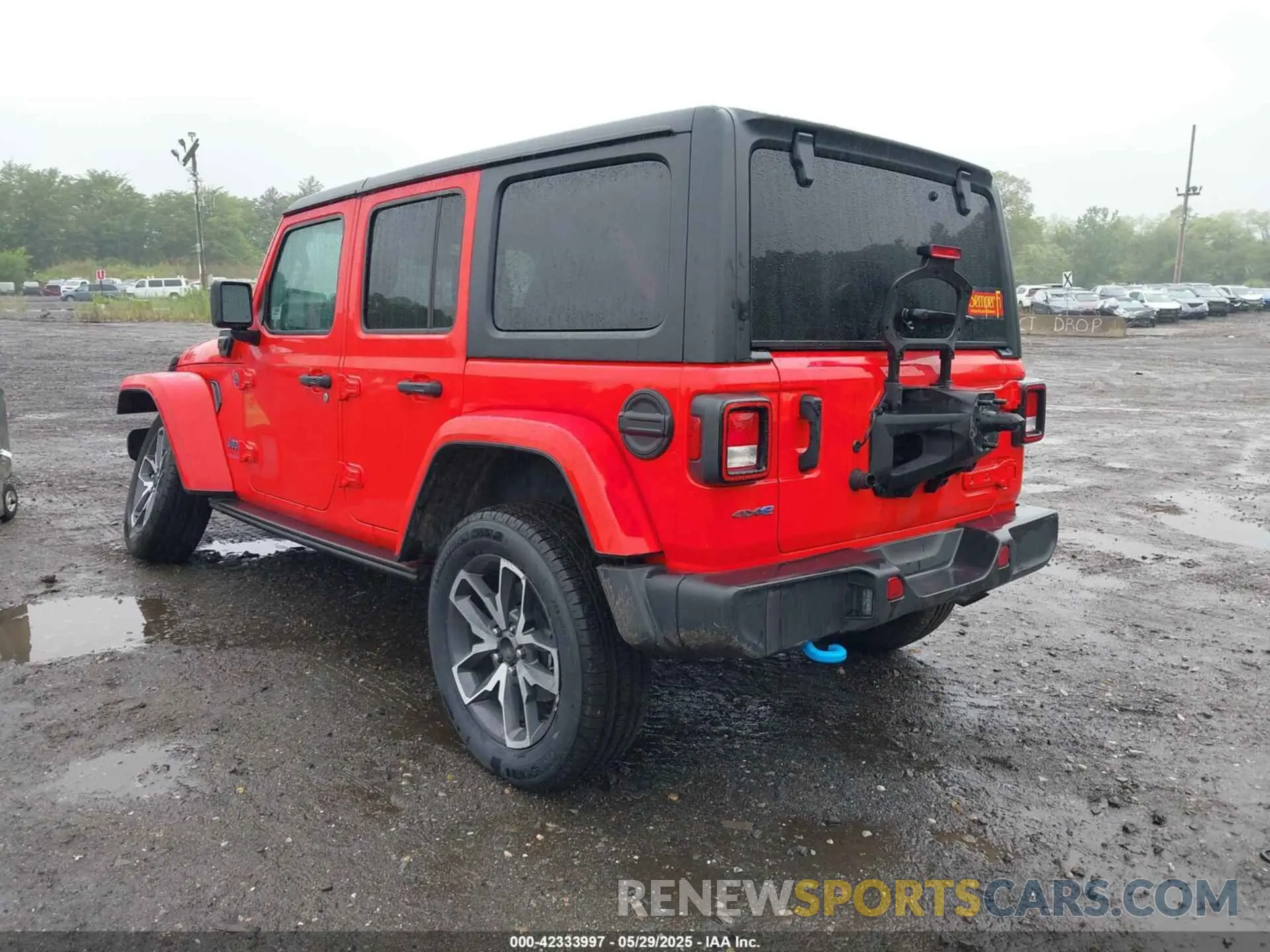 3 fotografías del automóvil dañado 1C4RJXN6XRW152579 JEEP WRANGLER 4XE 2024