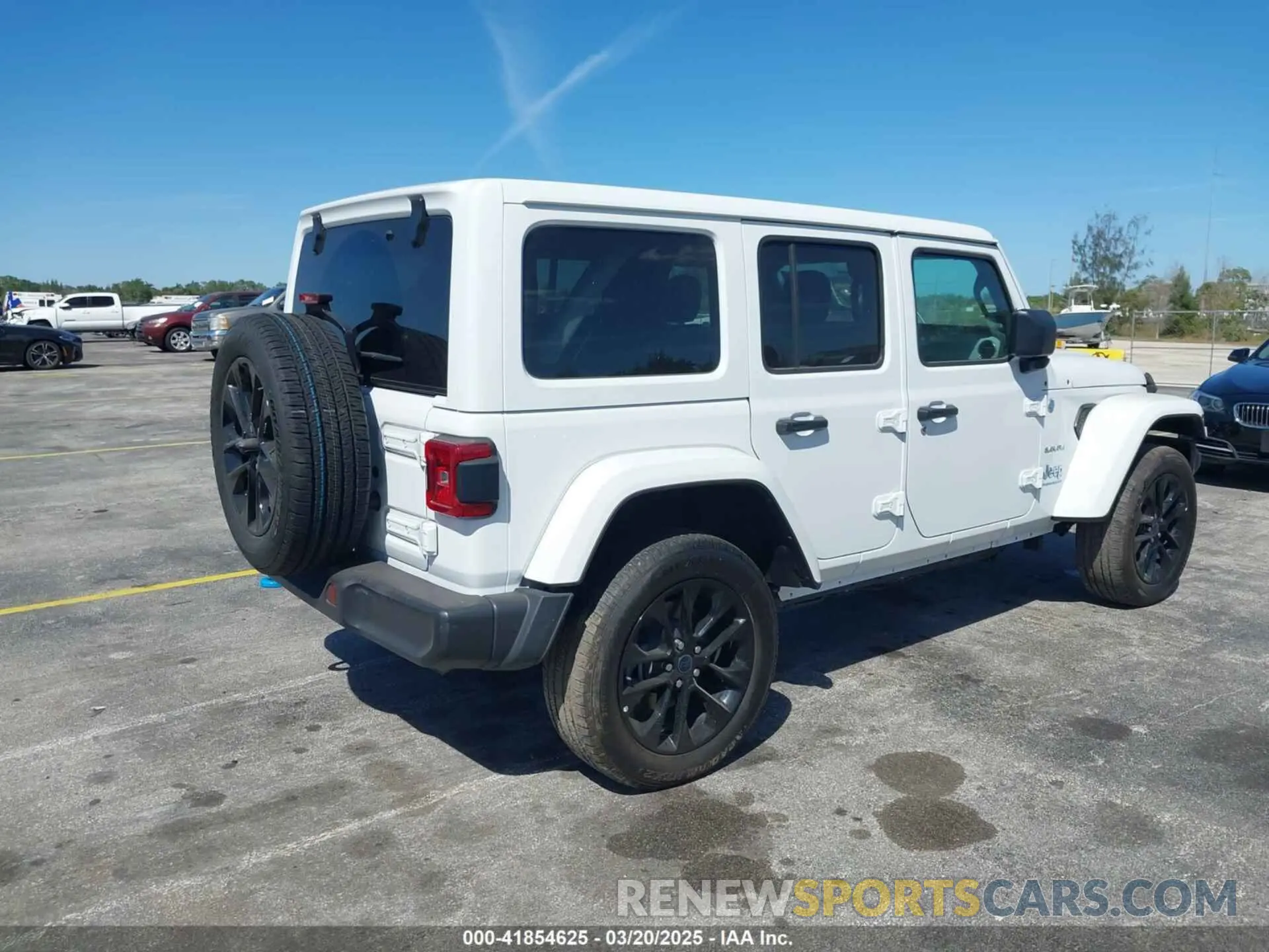 4 fotografías del automóvil dañado 1C4RJXP66RW225900 JEEP WRANGLER 4XE 2024