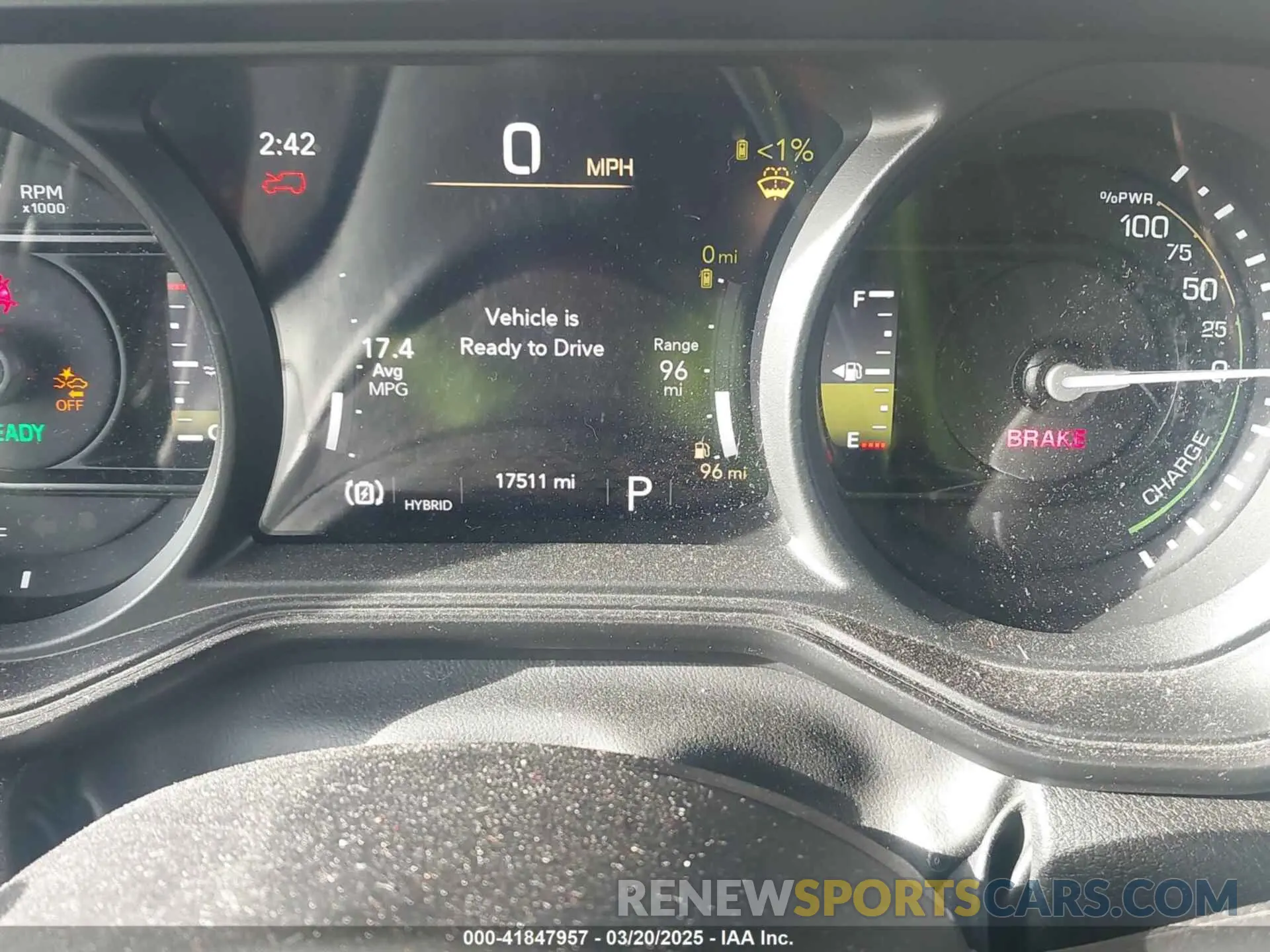 7 fotografías del automóvil dañado 1C4RJXP66RW271033 JEEP WRANGLER 4XE 2024