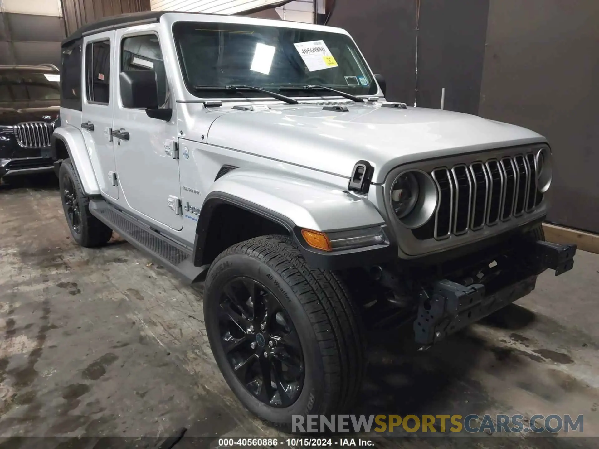 1 fotografías del automóvil dañado 1C4RJXP69RW322329 JEEP WRANGLER 4XE 2024