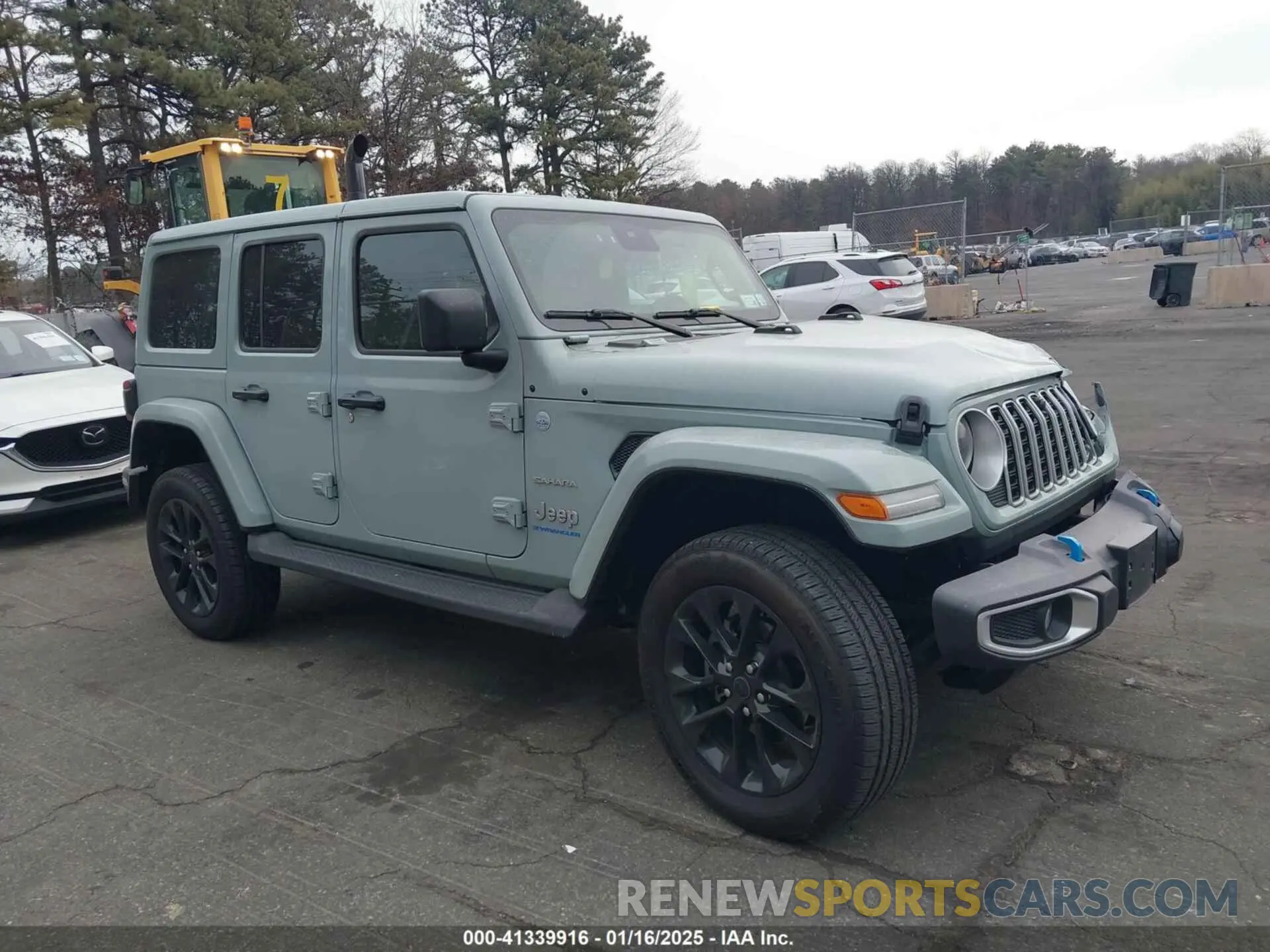 1 fotografías del automóvil dañado 1C4RJXP6XRW254719 JEEP WRANGLER 4XE 2024