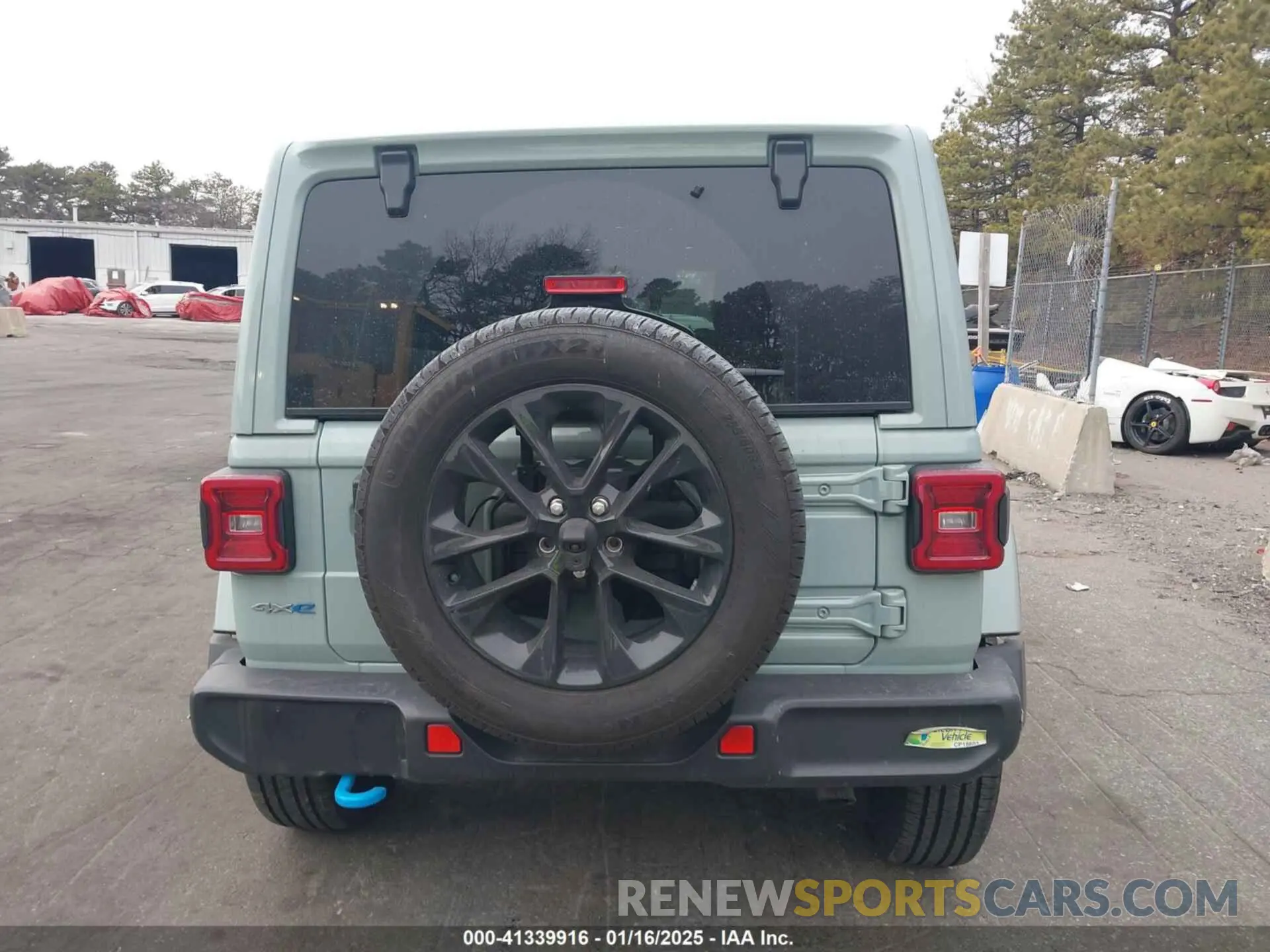 16 fotografías del automóvil dañado 1C4RJXP6XRW254719 JEEP WRANGLER 4XE 2024