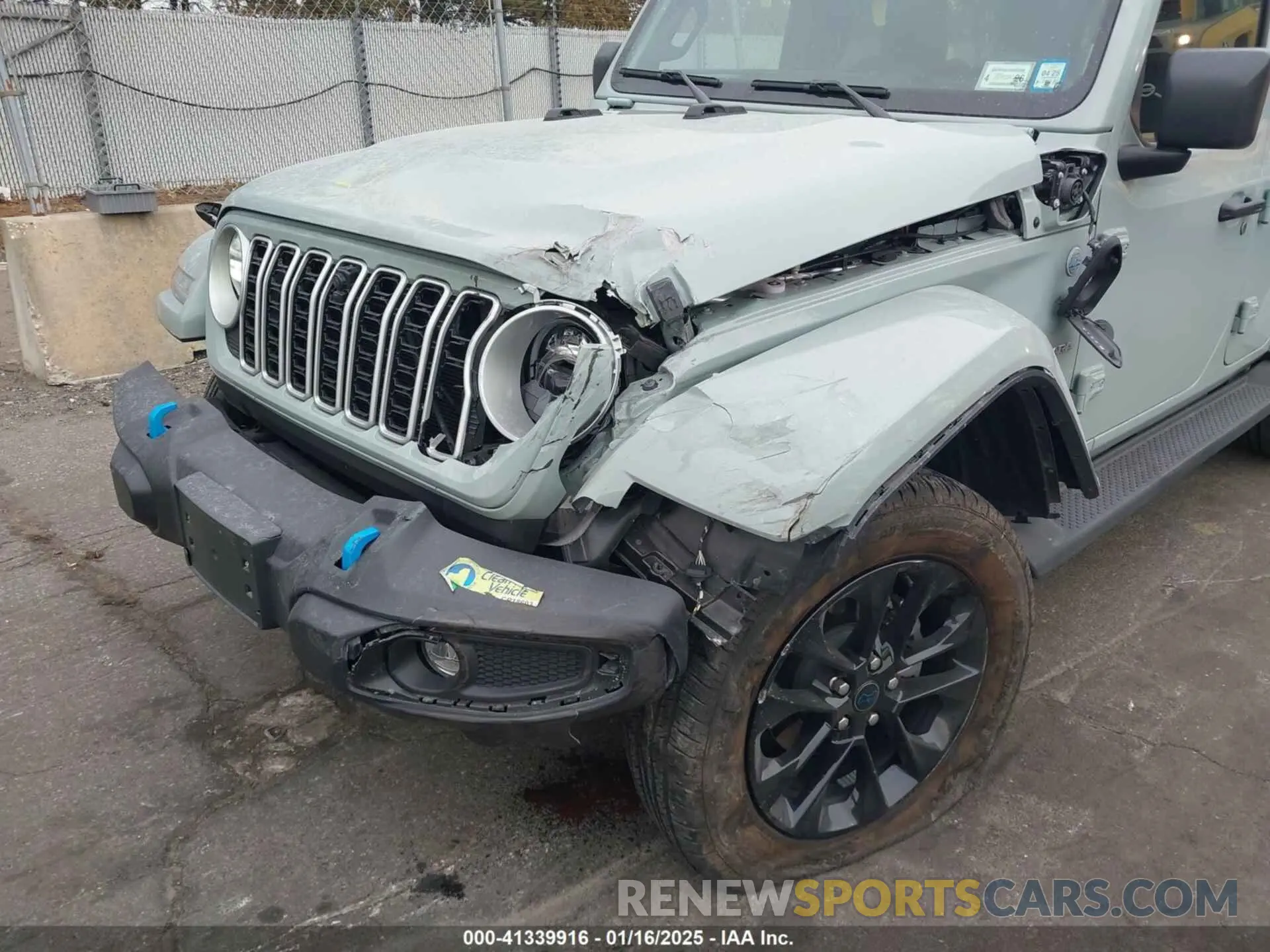 6 fotografías del automóvil dañado 1C4RJXP6XRW254719 JEEP WRANGLER 4XE 2024