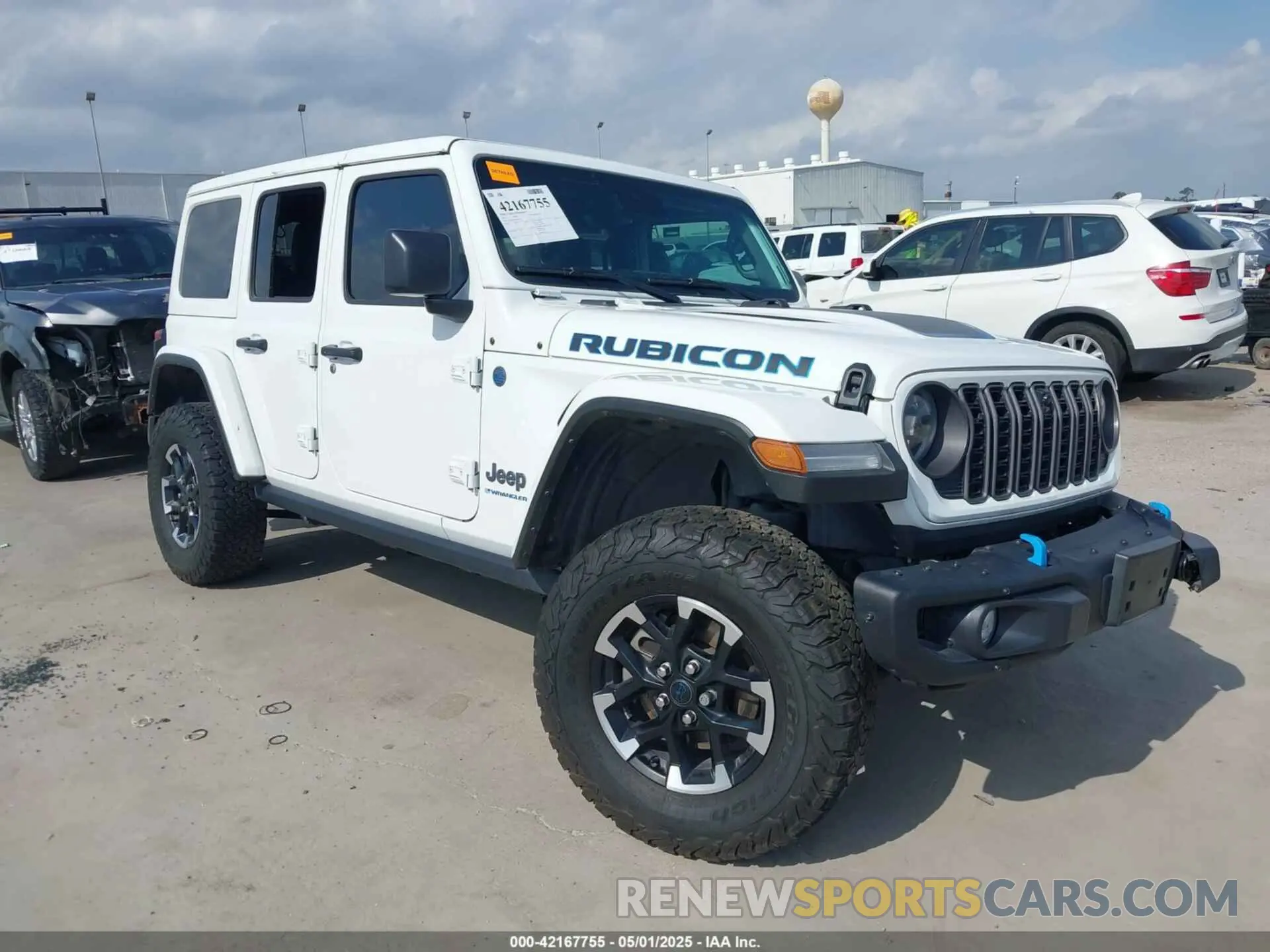 1 fotografías del automóvil dañado 1C4RJXR62RW211456 JEEP WRANGLER 4XE 2024