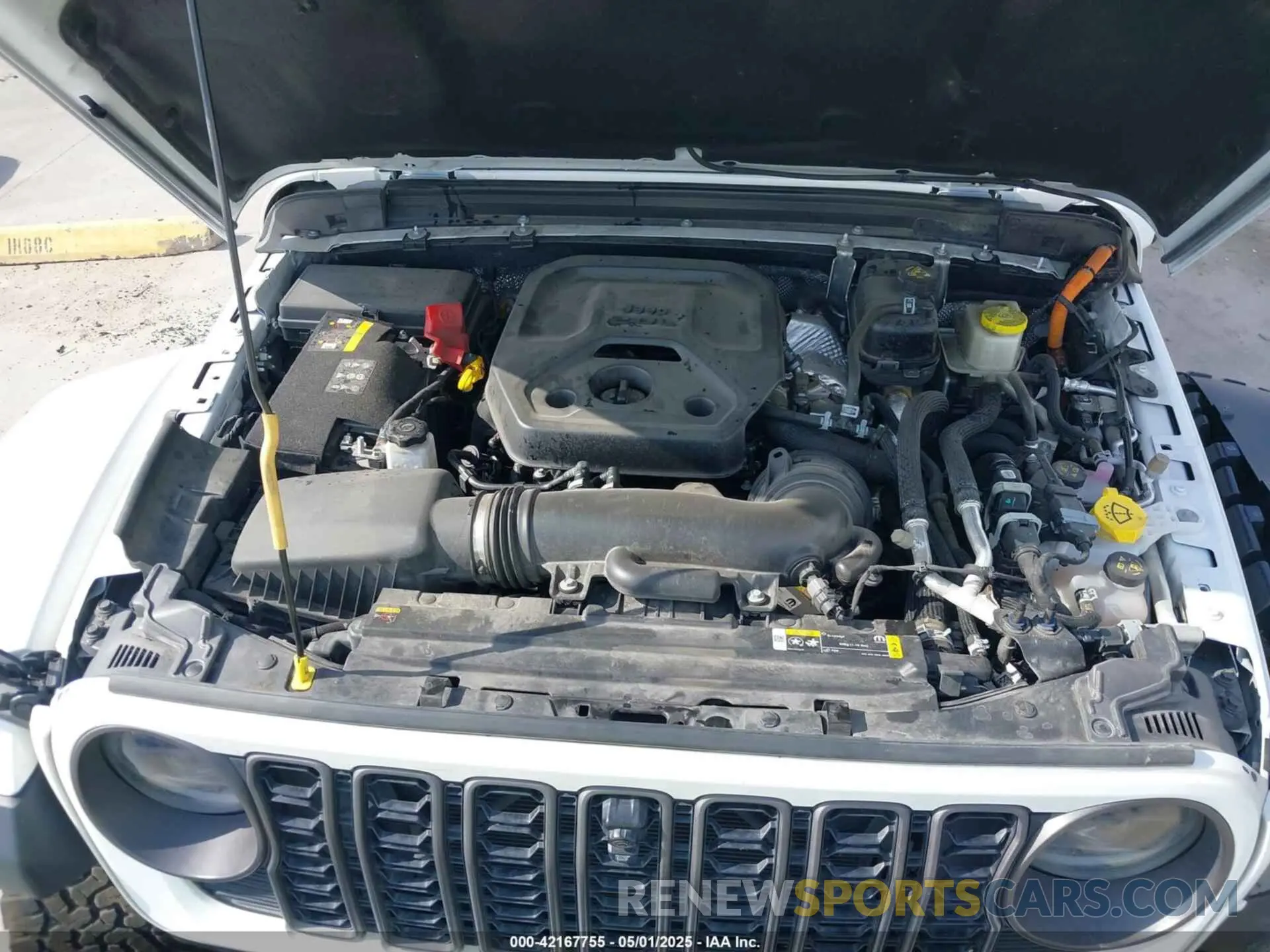 10 fotografías del automóvil dañado 1C4RJXR62RW211456 JEEP WRANGLER 4XE 2024