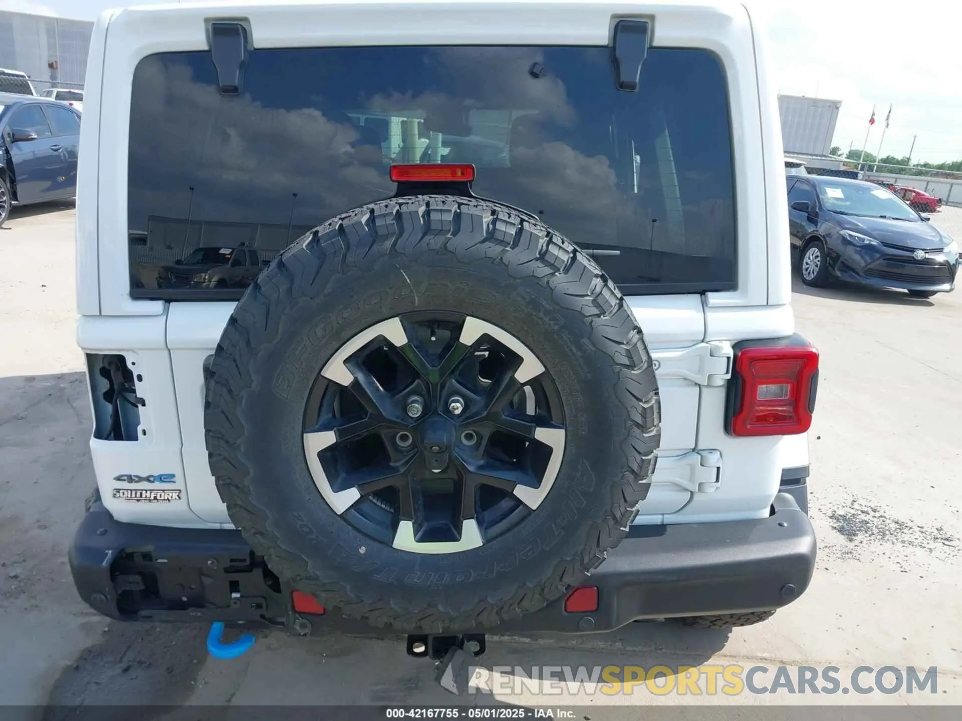 17 fotografías del automóvil dañado 1C4RJXR62RW211456 JEEP WRANGLER 4XE 2024