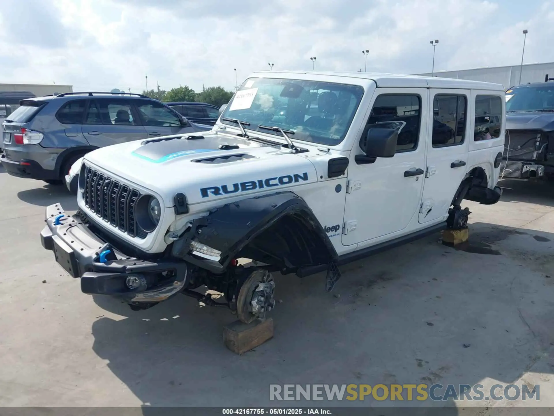 2 fotografías del automóvil dañado 1C4RJXR62RW211456 JEEP WRANGLER 4XE 2024