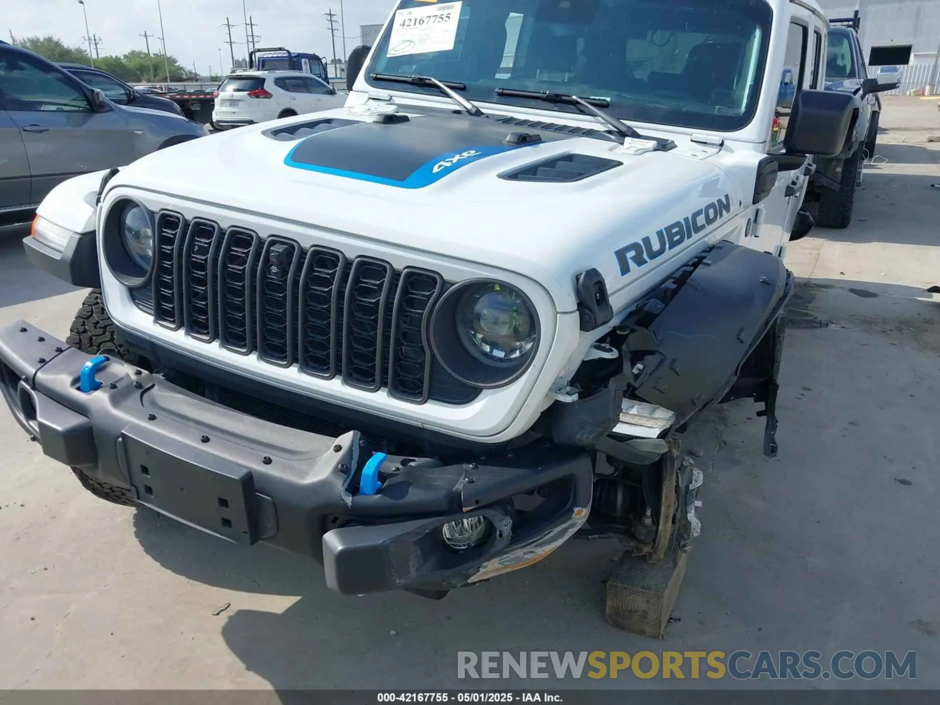 20 fotografías del automóvil dañado 1C4RJXR62RW211456 JEEP WRANGLER 4XE 2024