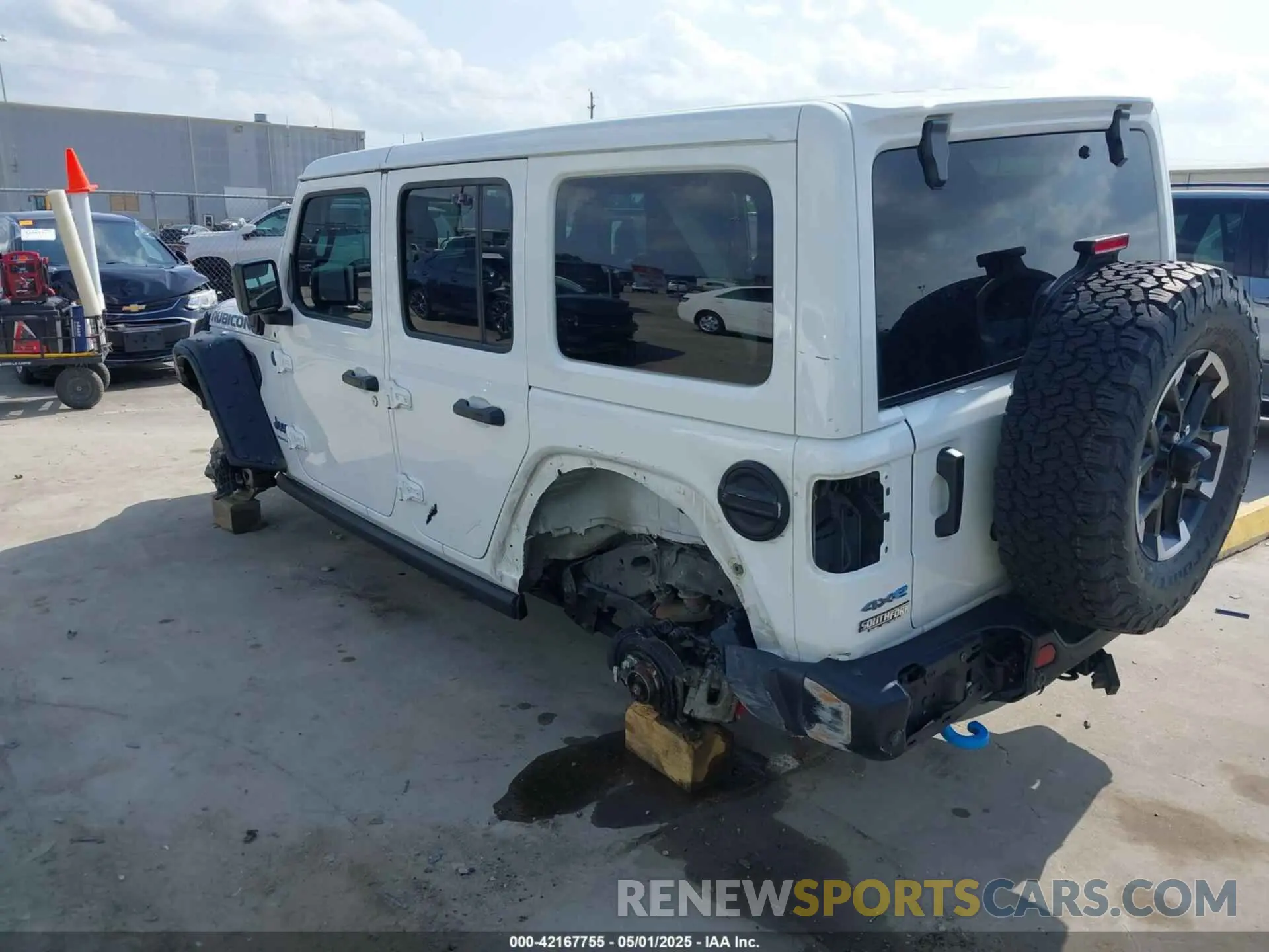3 fotografías del automóvil dañado 1C4RJXR62RW211456 JEEP WRANGLER 4XE 2024